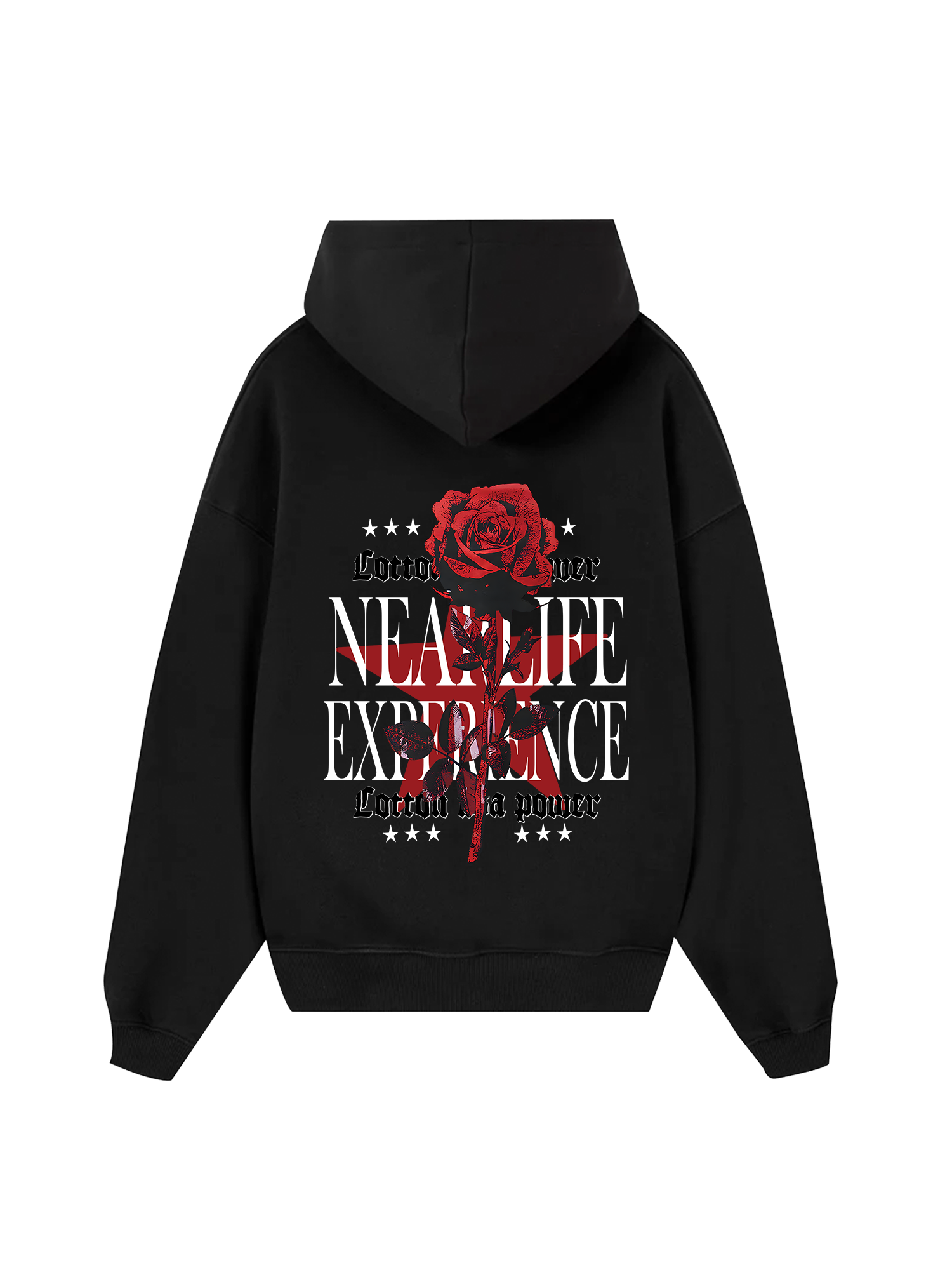Floral Rose Flower Hoodie