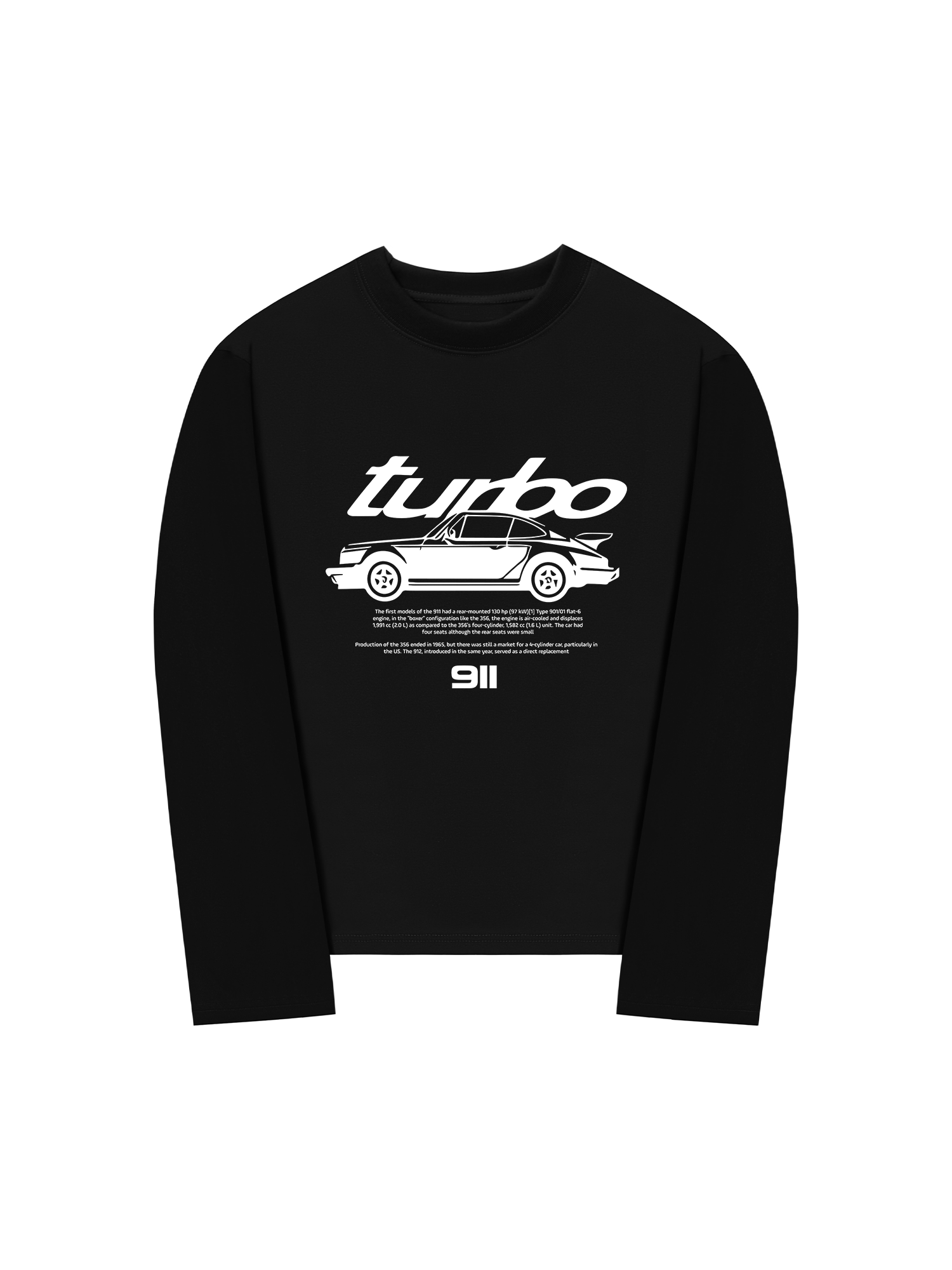 Áo Thun Dài Tay Porsche Classic 911 Turbo