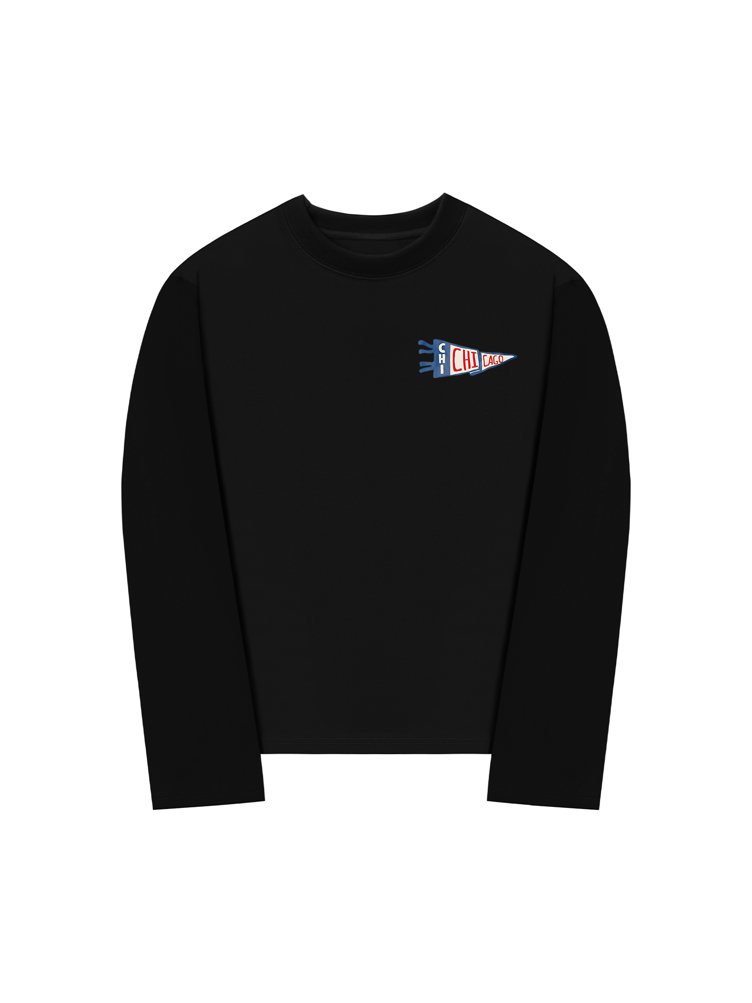 Áo Thun Dài Tay Chicago Baseball