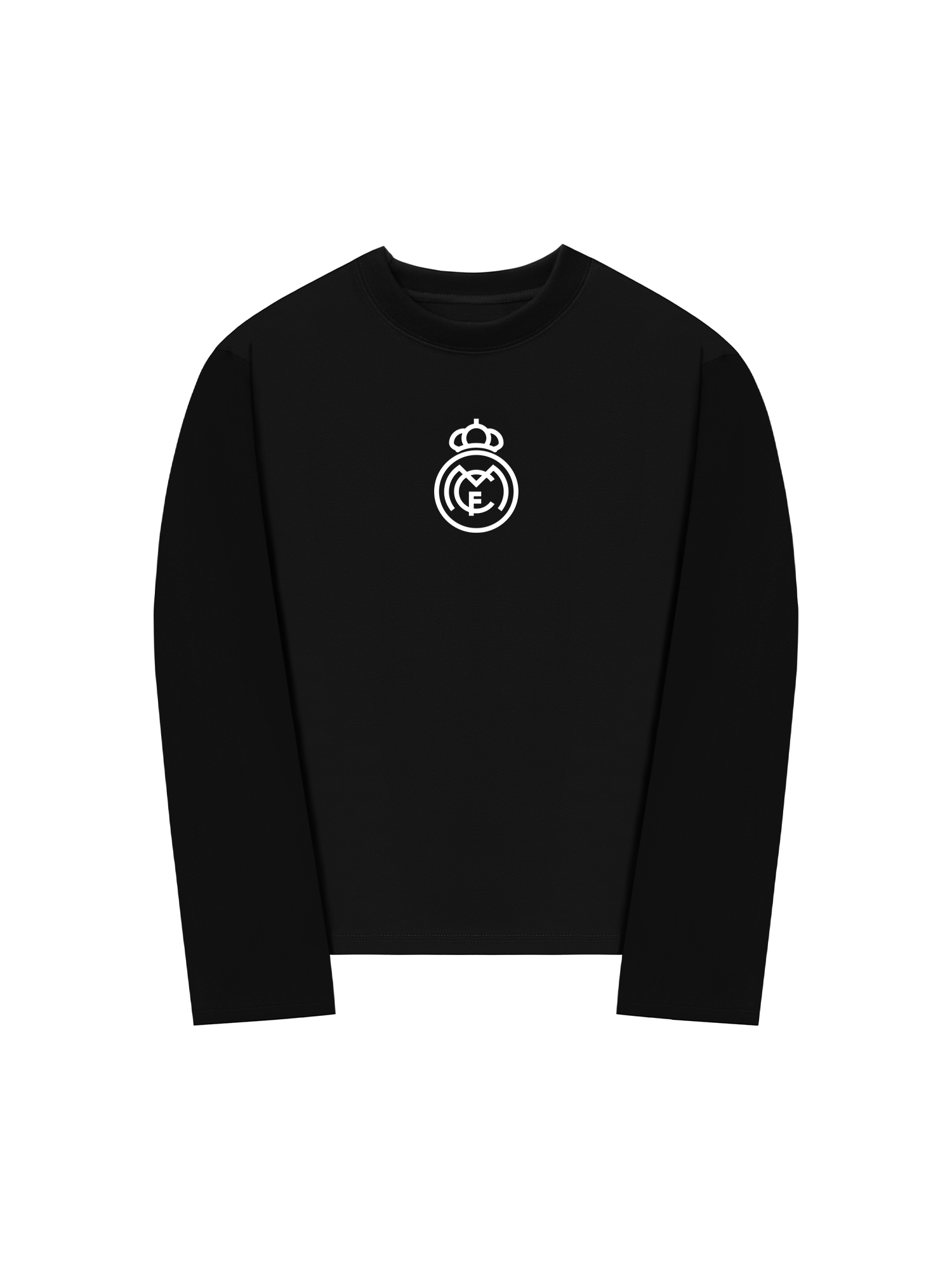 Áo Thun Dài Tay Real Marid Marid Is White