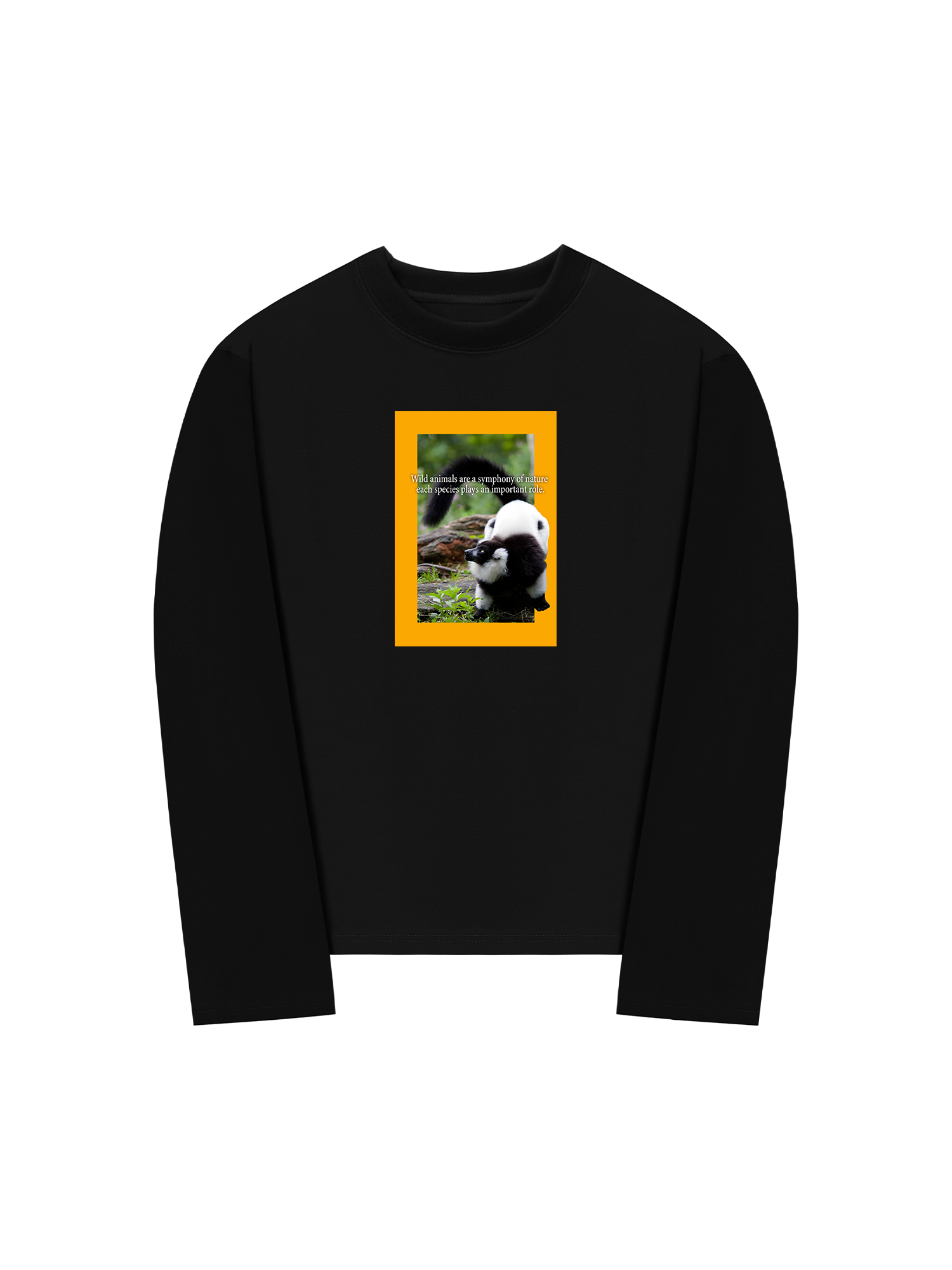 Áo Thun Dài Tay Wild Life Symphony Of Nature