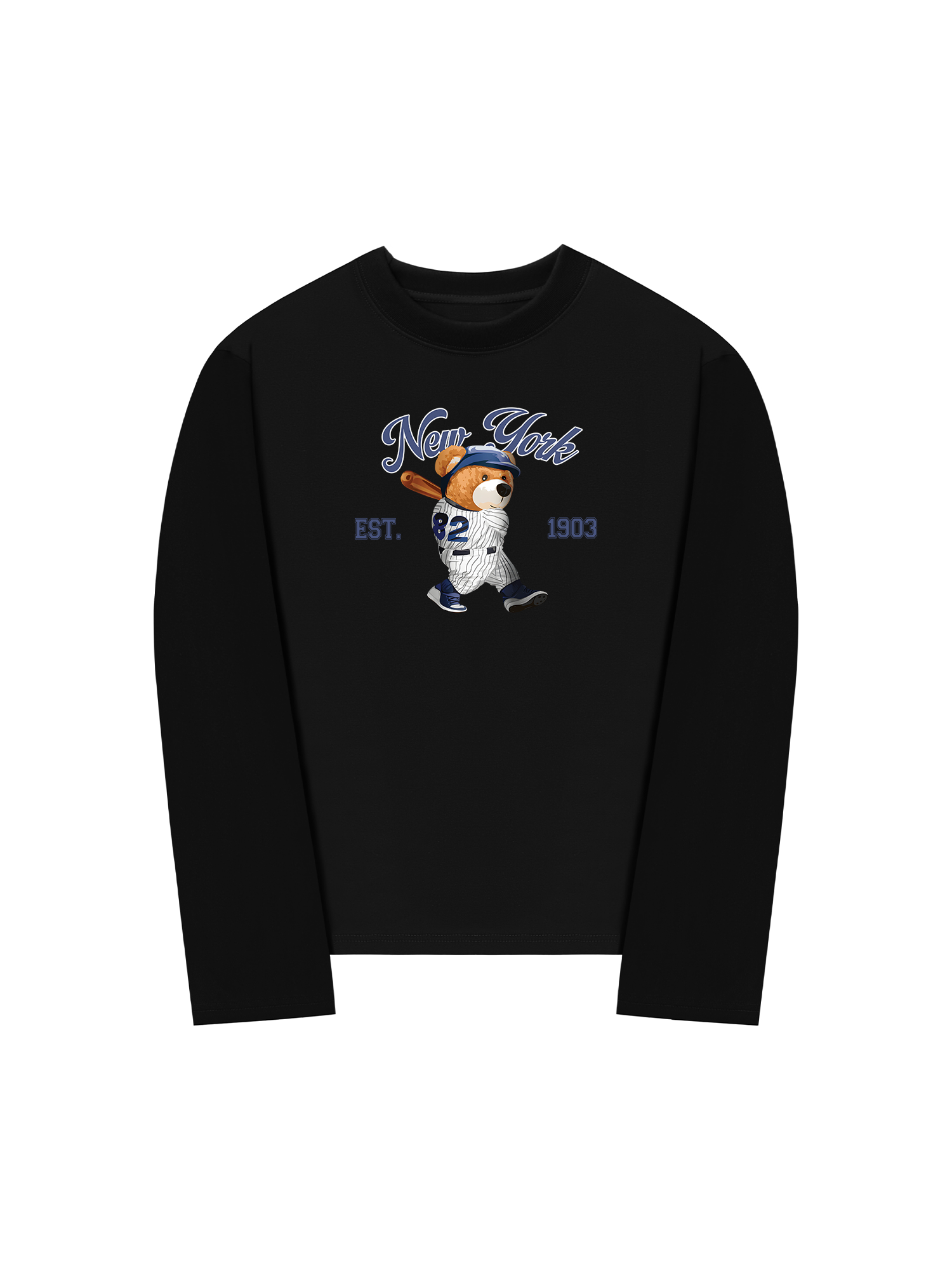 Áo Thun Dài Tay New York Baseball