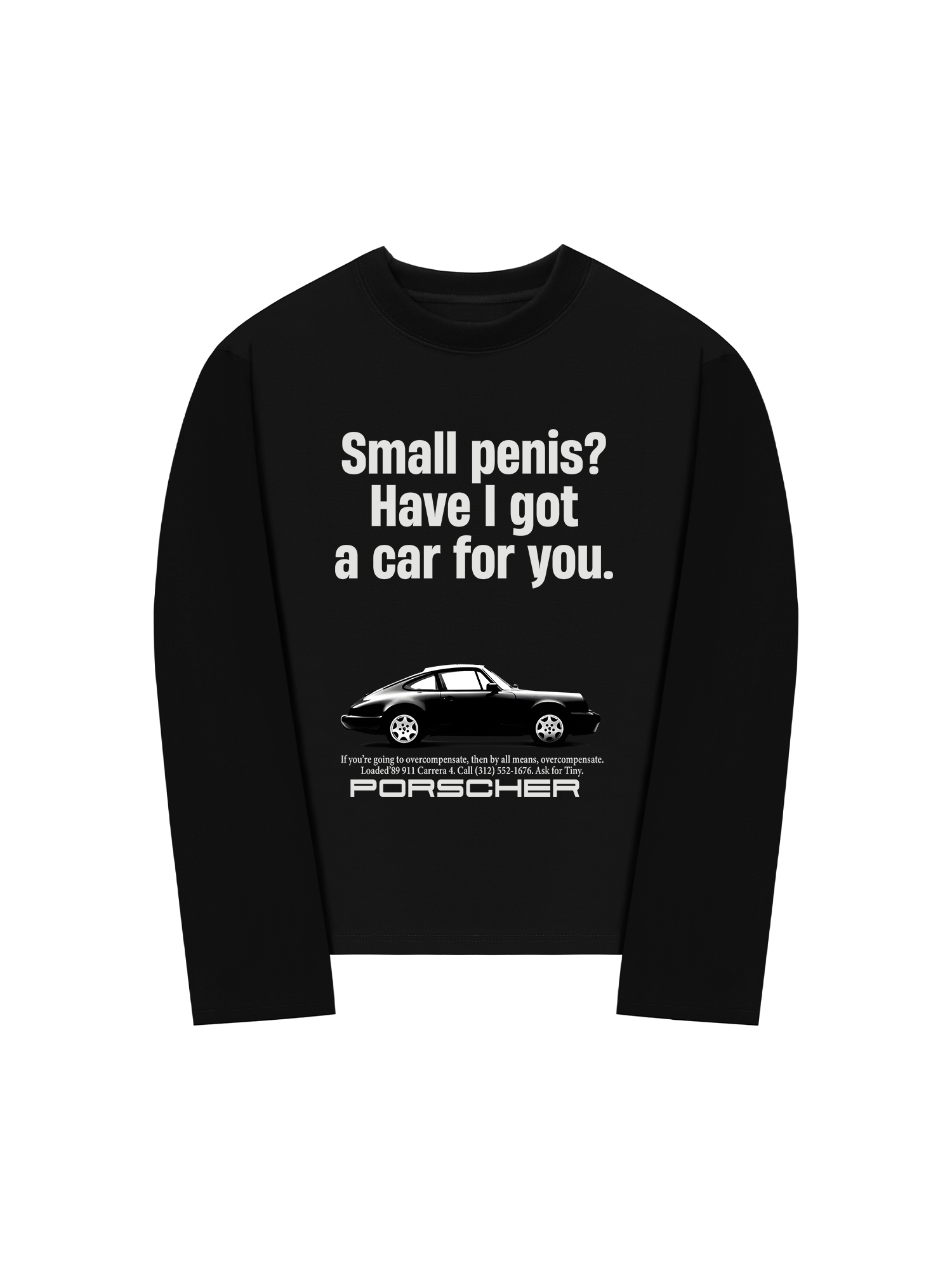 Áo Thun Dài Tay Porsche Small Penis