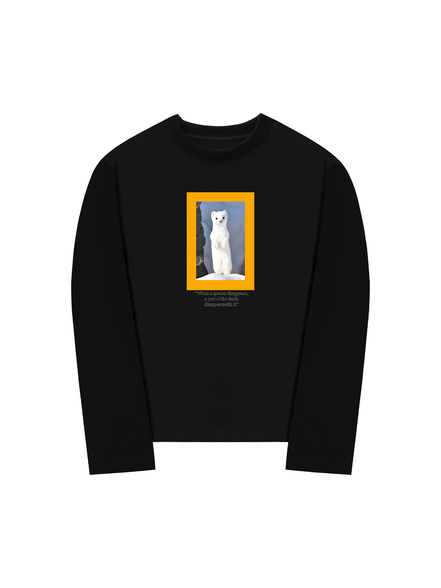 Áo Thun Dài Tay Wild Life When A Species Disappears