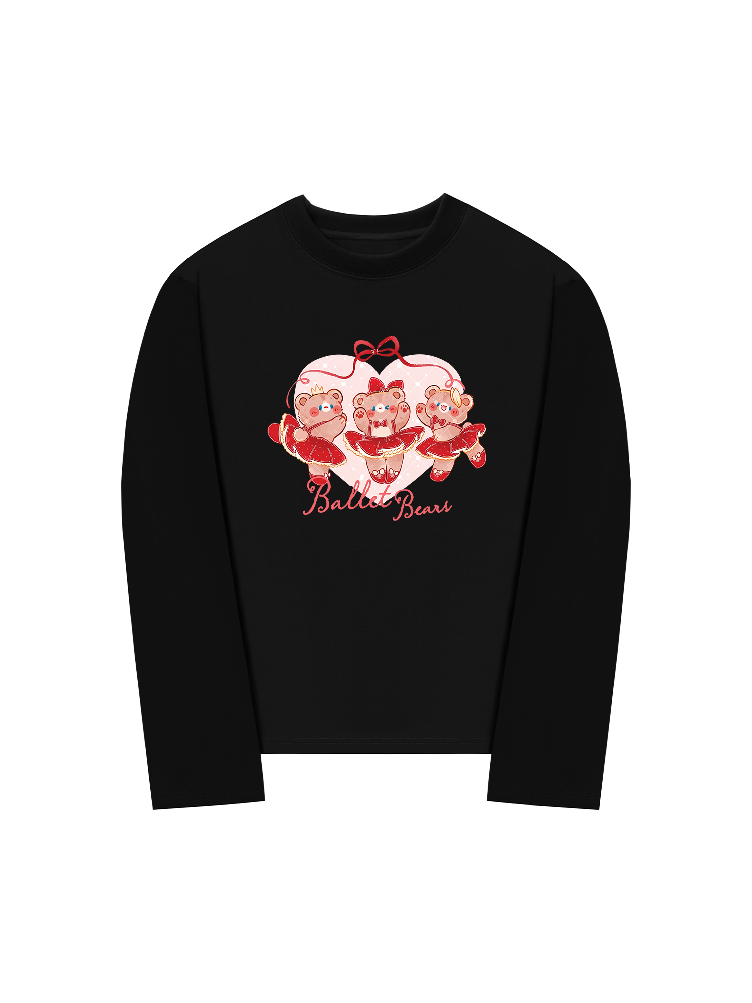 Áo Thun Dài Tay Ballet Bears