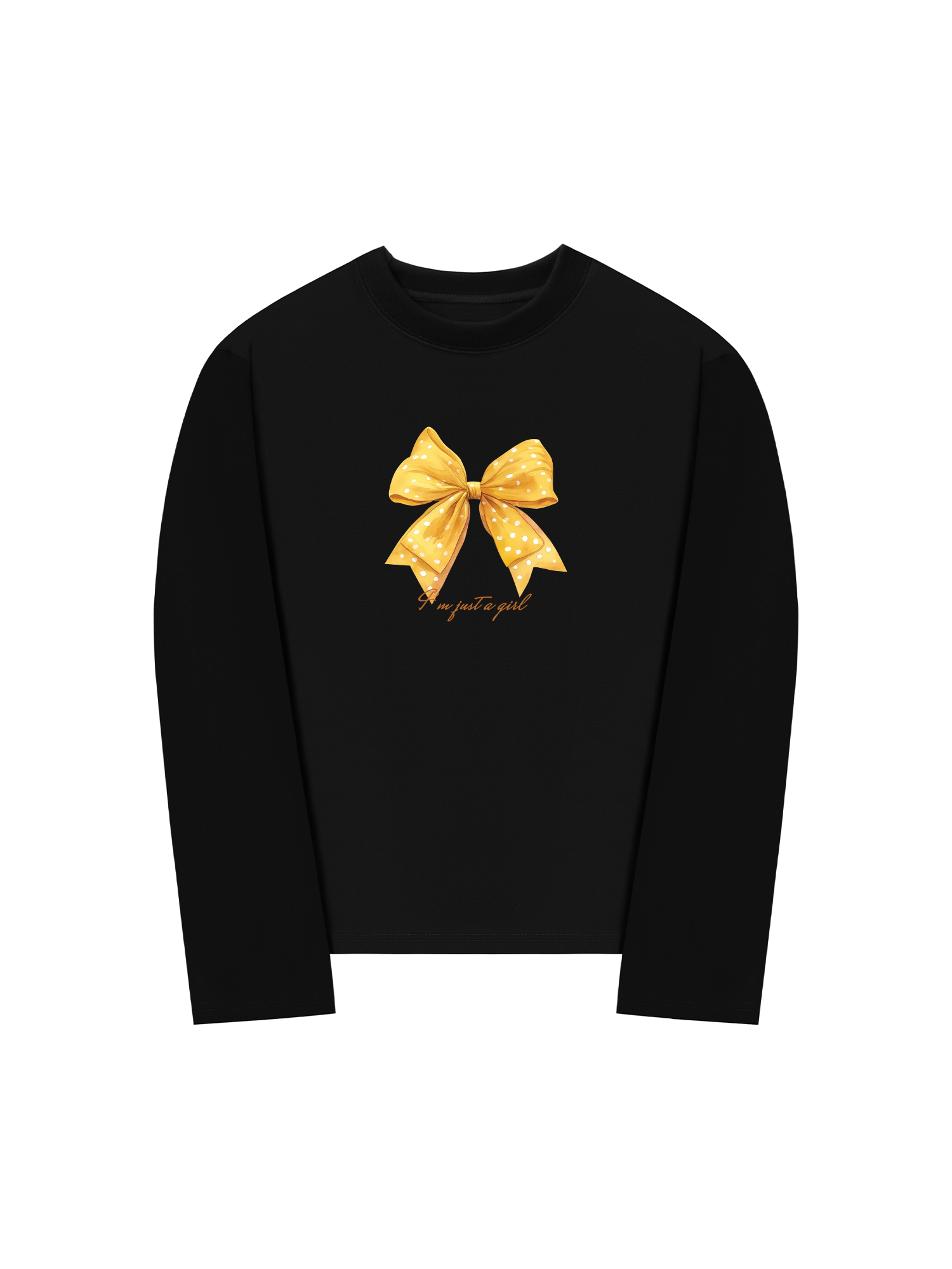 Áo Thun Dài Tay I_m just a girl