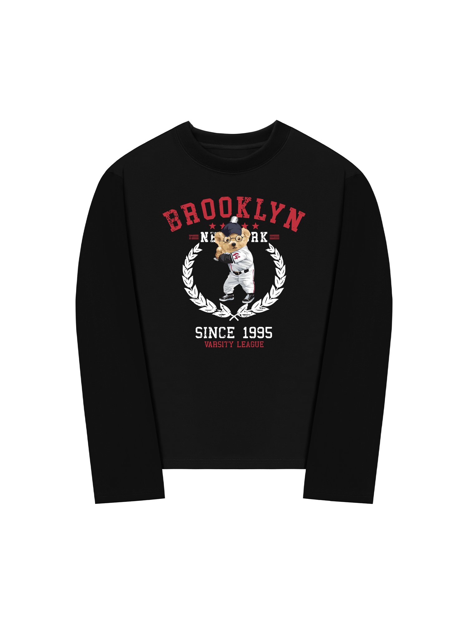 Áo Thun Dài Tay Baseball Teddy Team