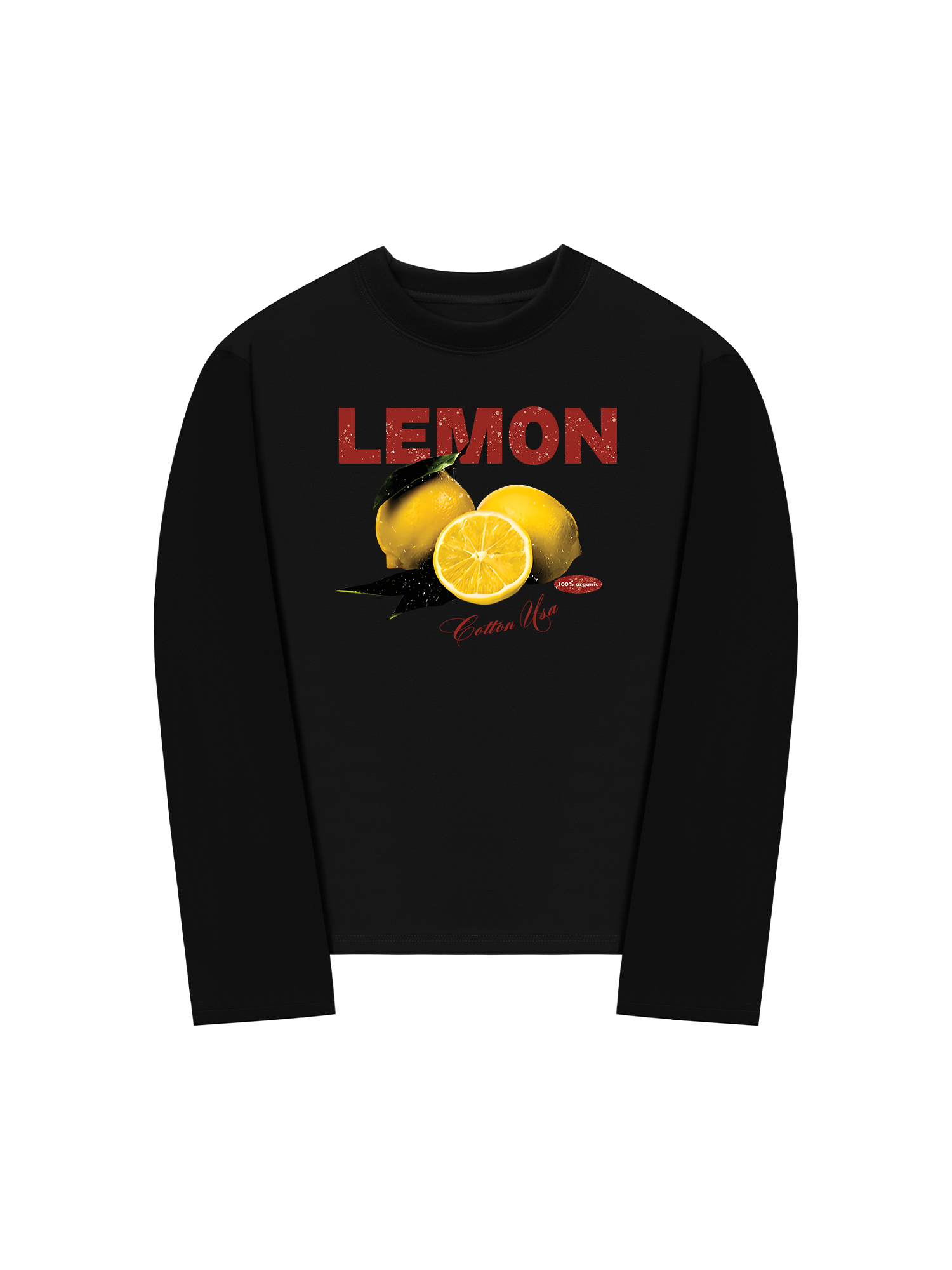 Áo Thun Dài Tay Tropical Lemon Orrganic