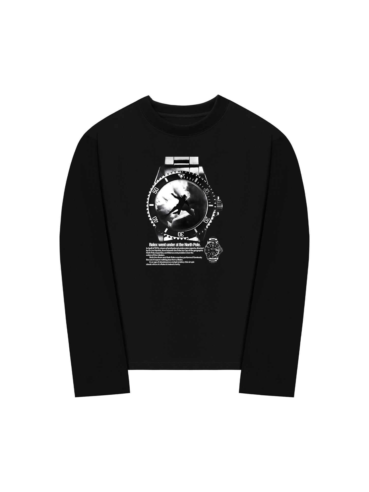 Áo Thun Dài Tay Watch North Pole