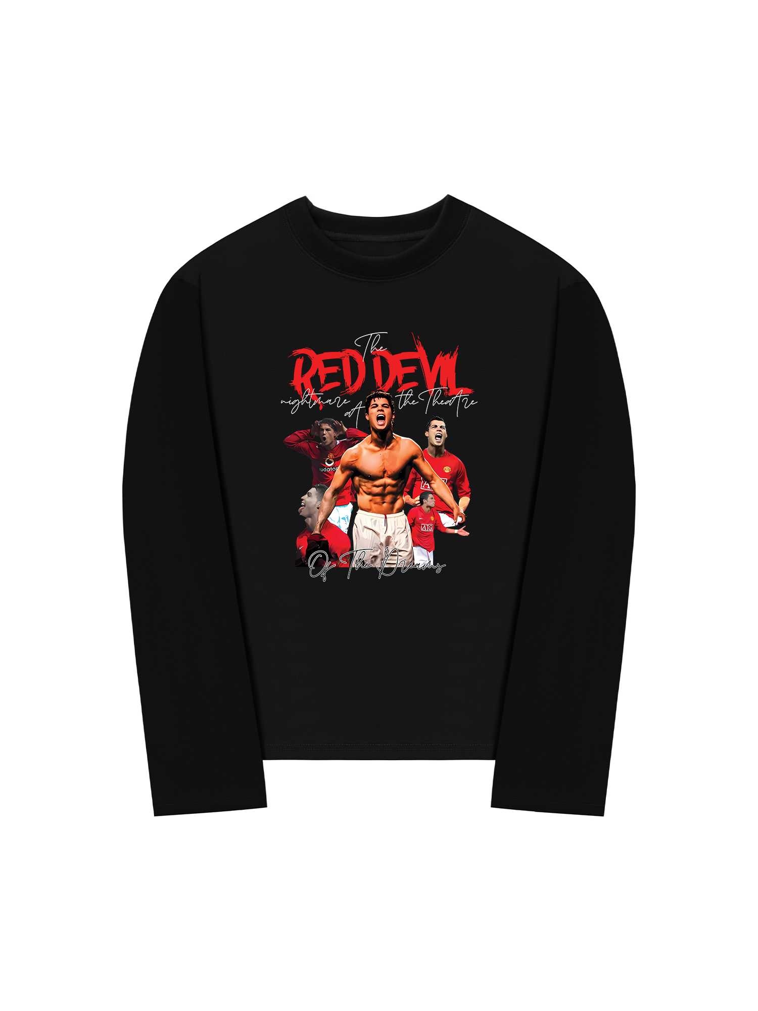 Áo Thun Dài Tay Manchester United Red Devils CR7