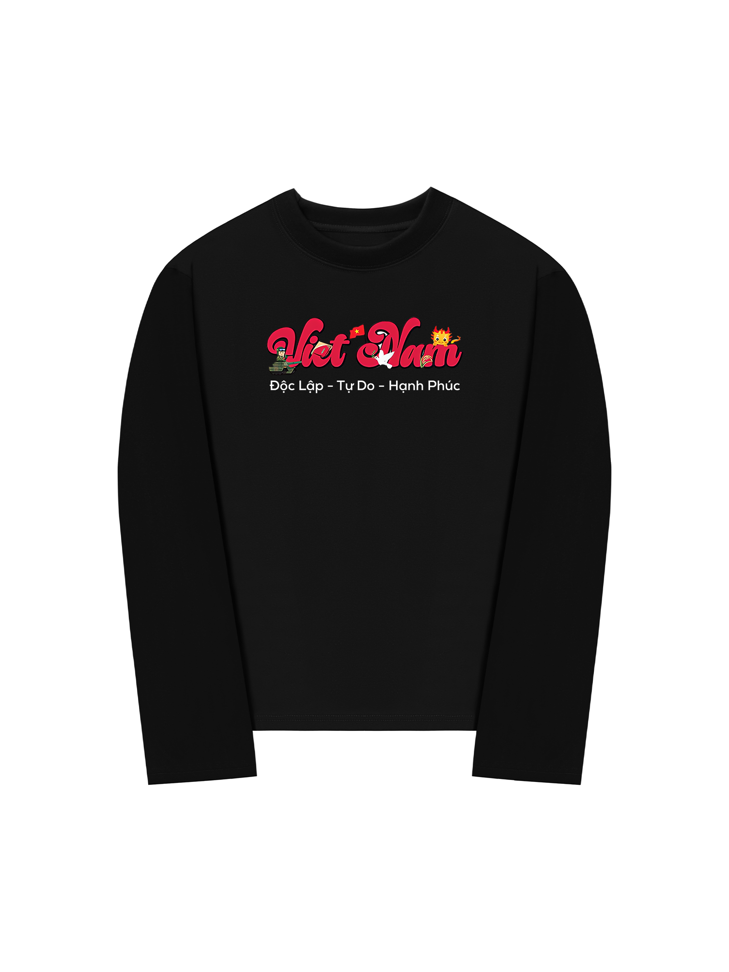 Áo Thun Dài Tay Việt Nam Tự Do