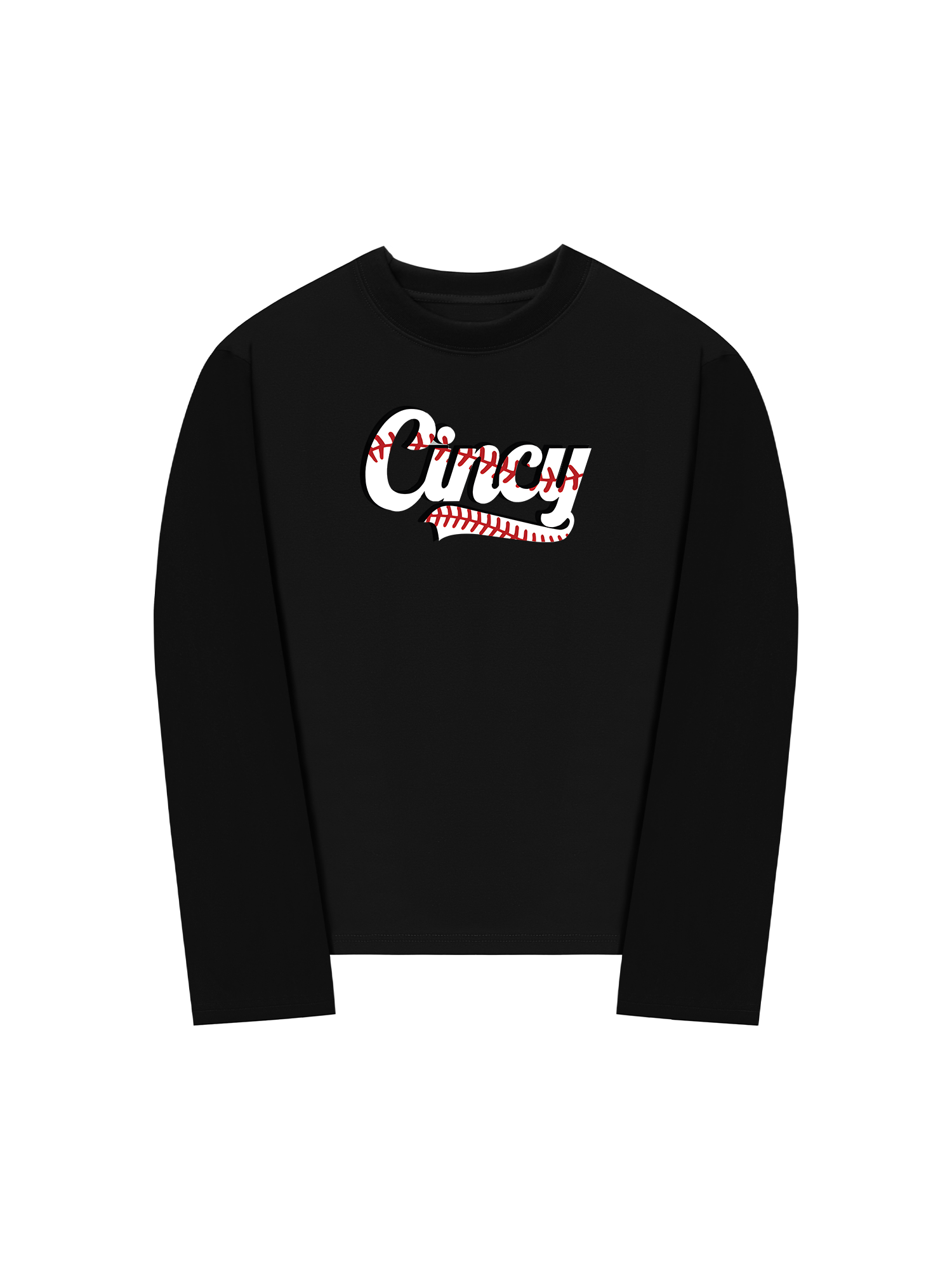 Áo Thun Dài Tay Baseball Cincy