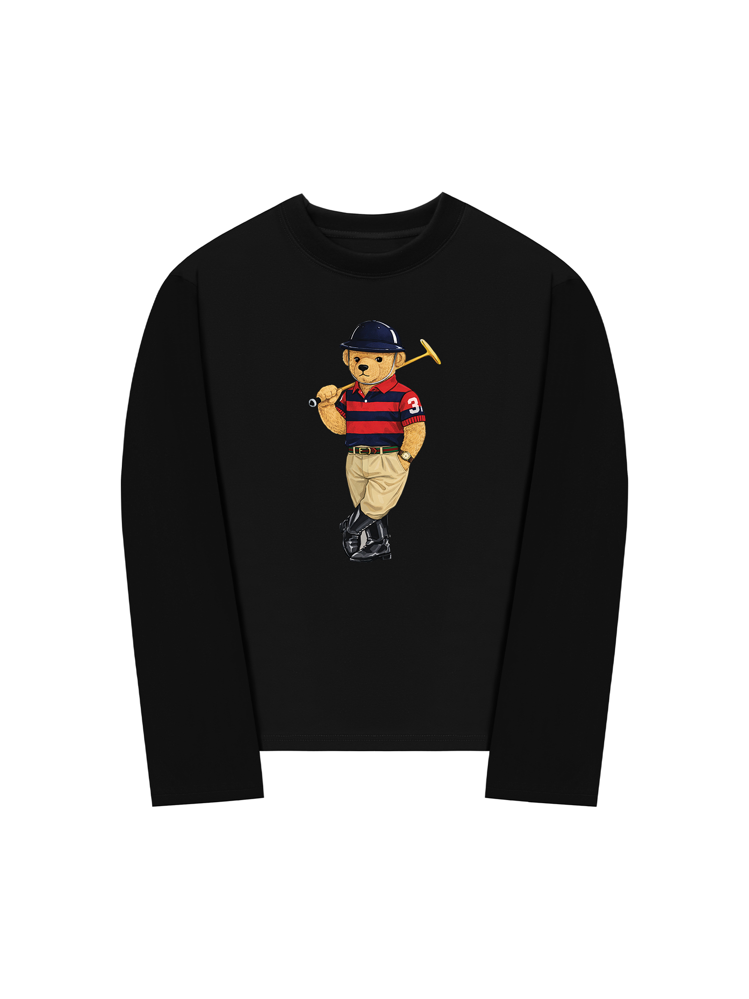 Áo Thun Dài Tay Quiet Luxury Bear