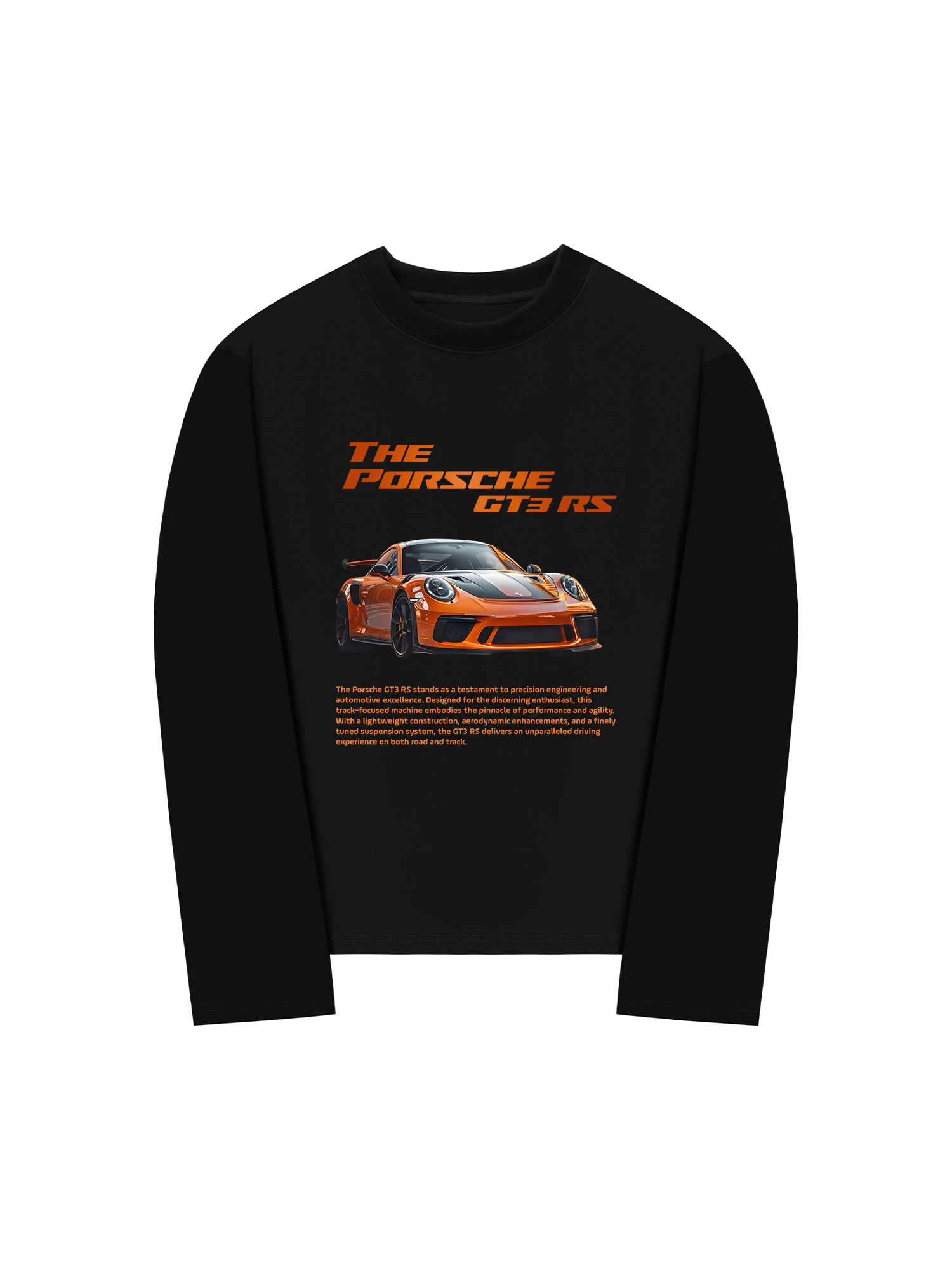 Áo Thun Dài Tay Porsche Orange Layer GT3 RS