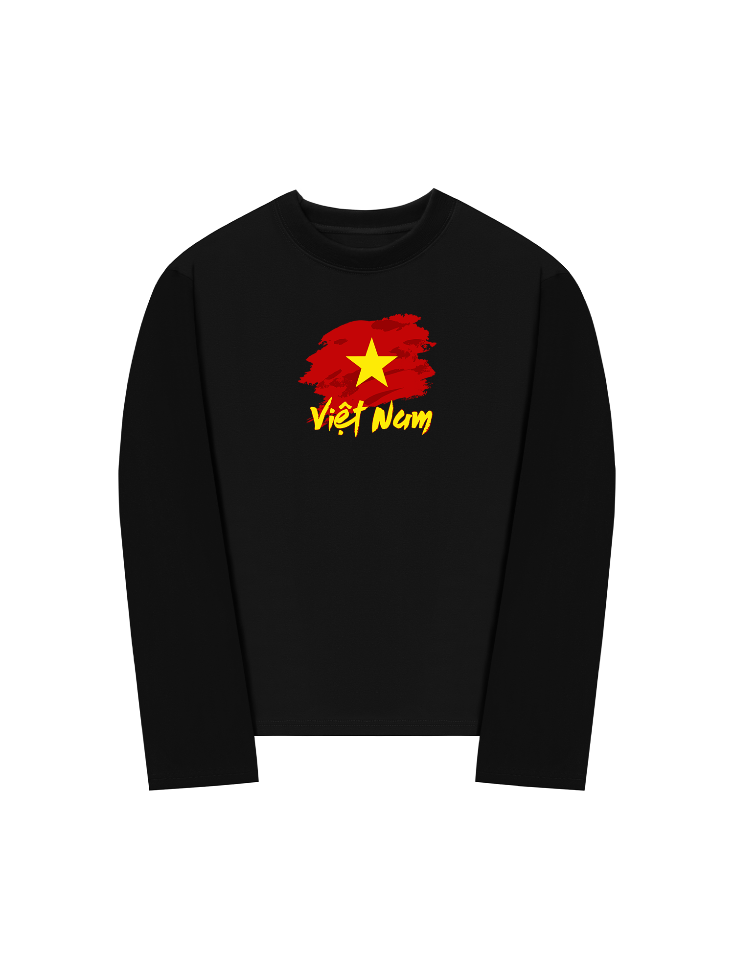 Áo Thun Dài Tay Cờ Việt Nam