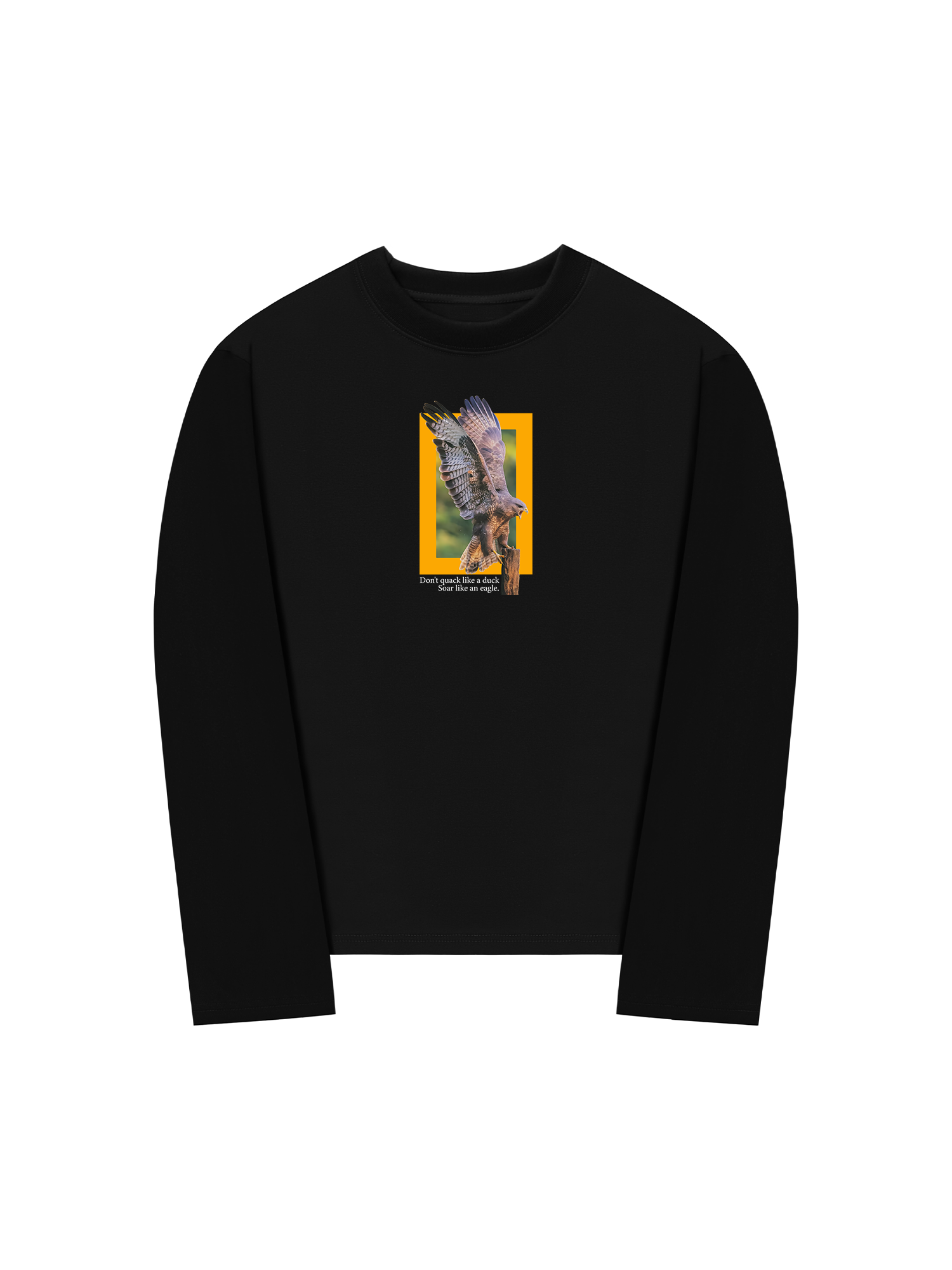 Áo Thun Dài Tay Wild Life Soar Like An Eagle