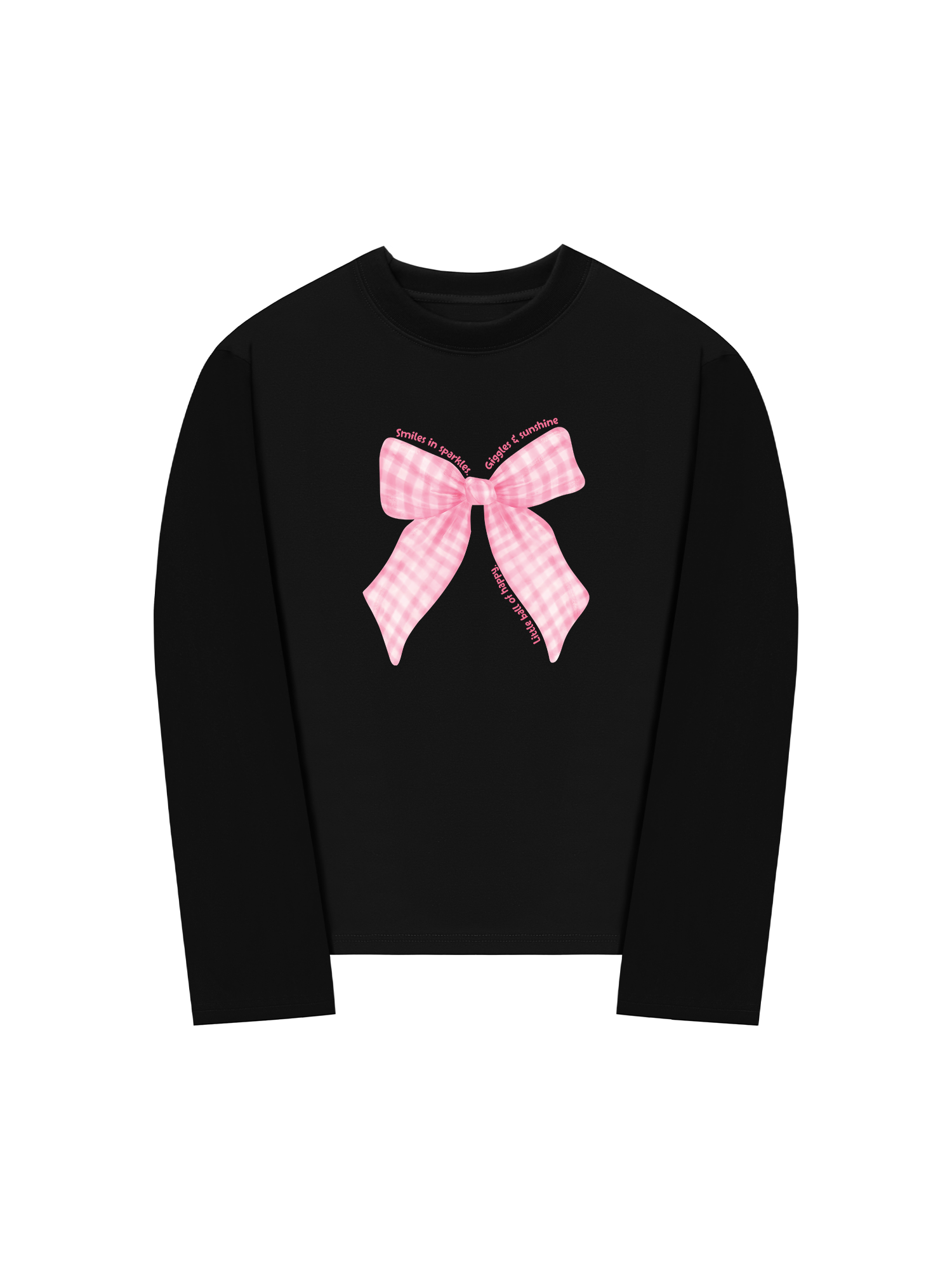 Áo Thun Dài Tay Pink Ribbon