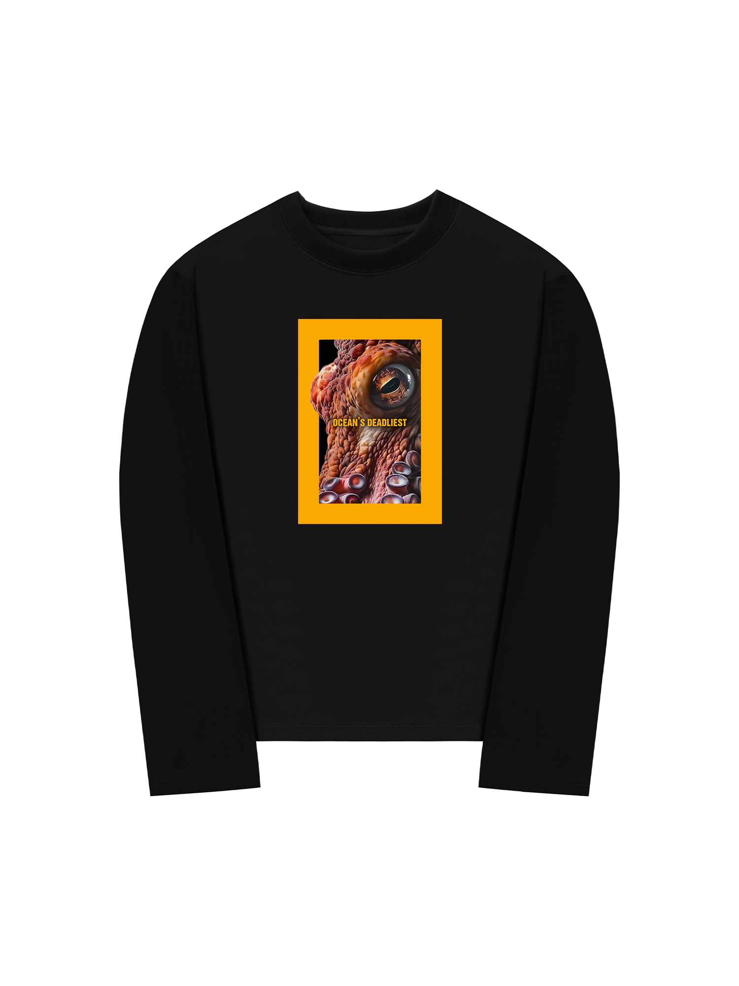 Áo Thun Dài Tay Wild Life Octopus Ocean's Deadliest