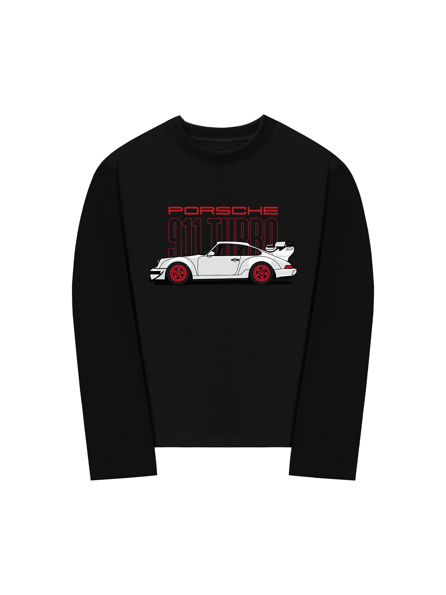 Áo Thun Dài Tay Porsche 911 Turbo