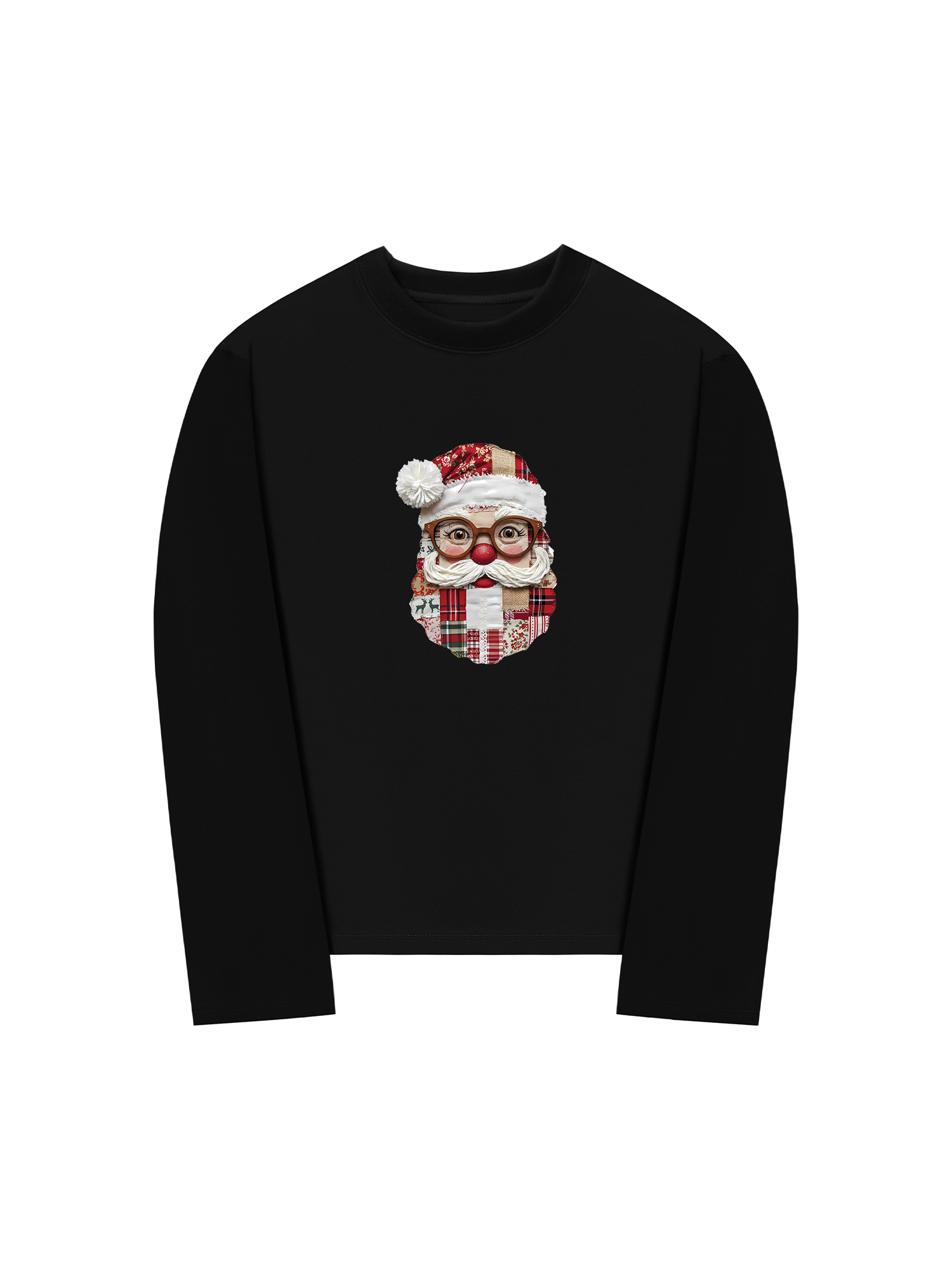 Áo Thun Dài Tay Santa Retro Vibes