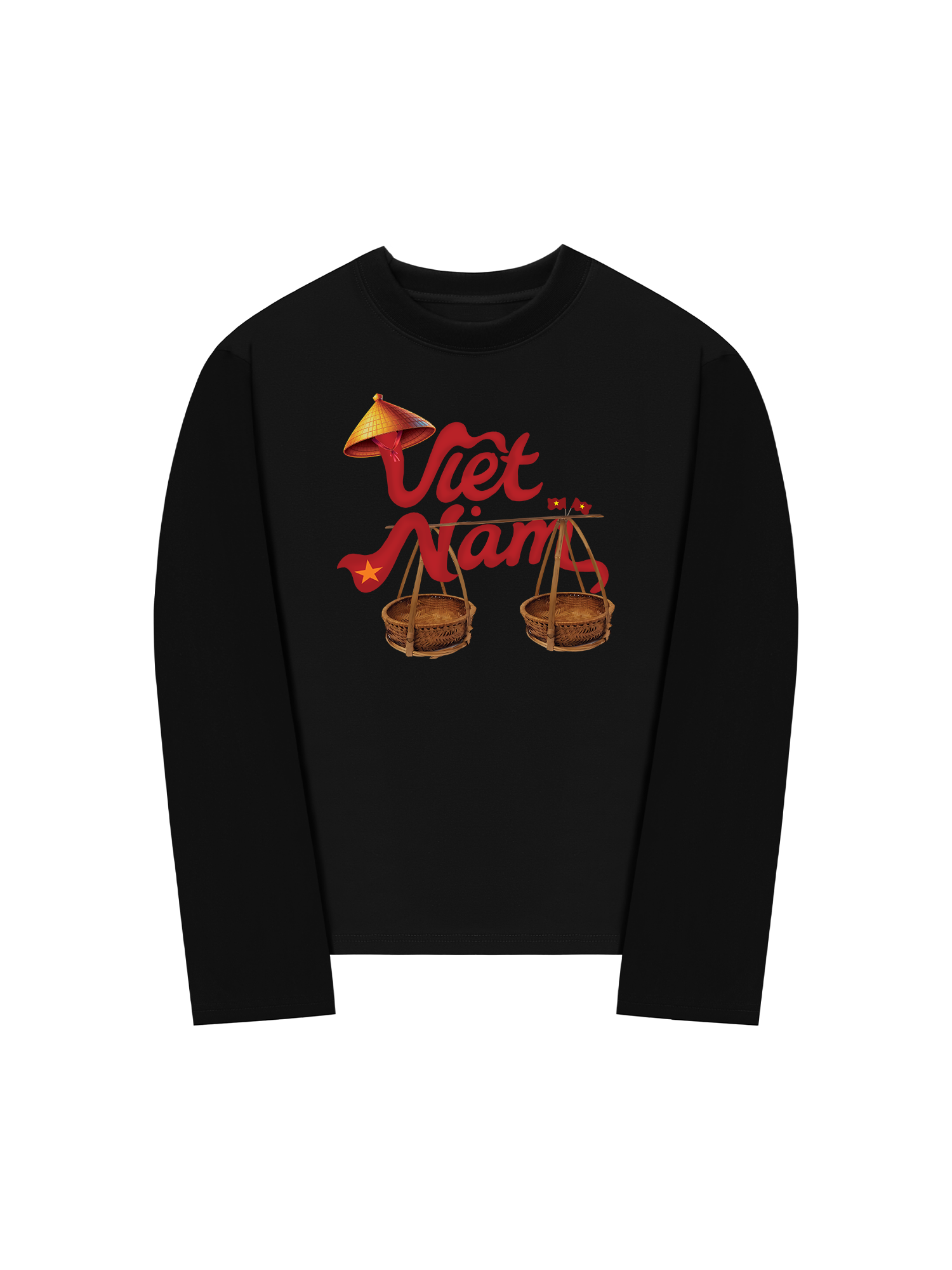 Áo Thun Dài Tay Việt Nam Xưa