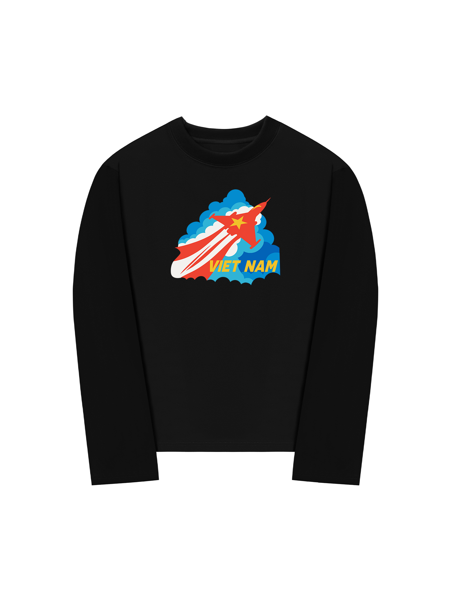 Áo Thun Dài Tay Phi Cơ Giải Phóng