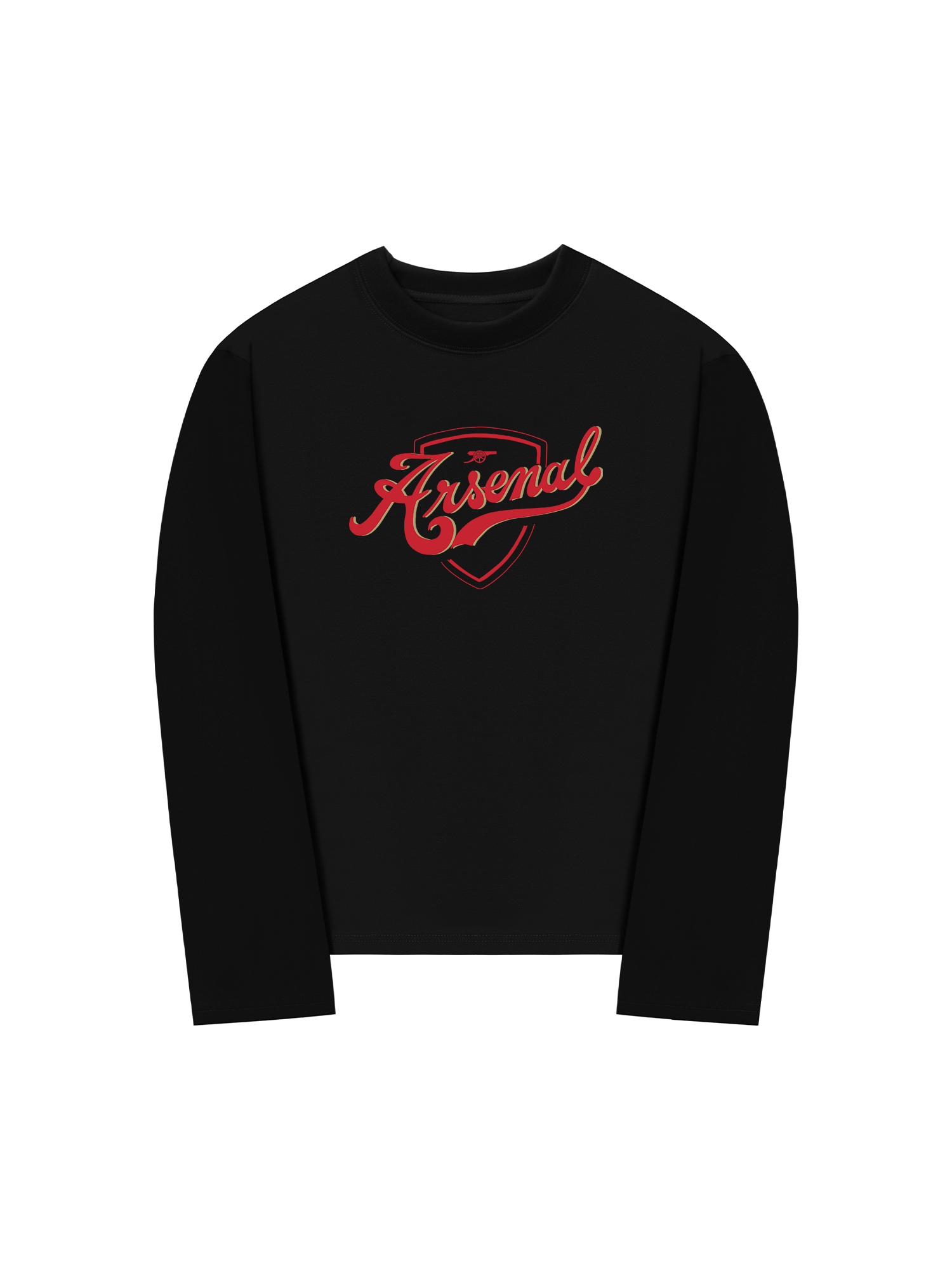 Áo Thun Dài Tay Soccer Arsenal Logo