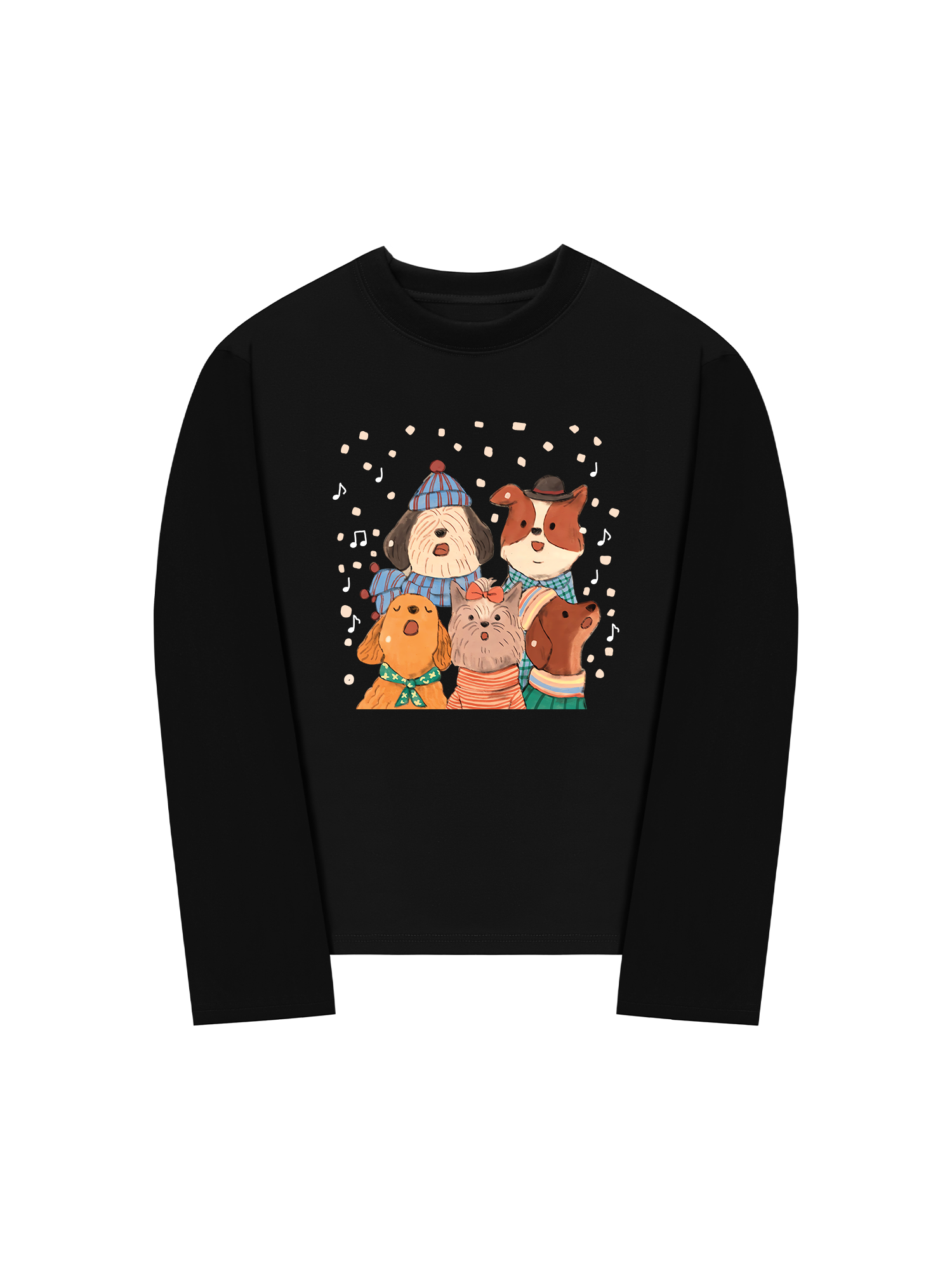 Áo Thun Dài Tay Cozy Day With Best Friend