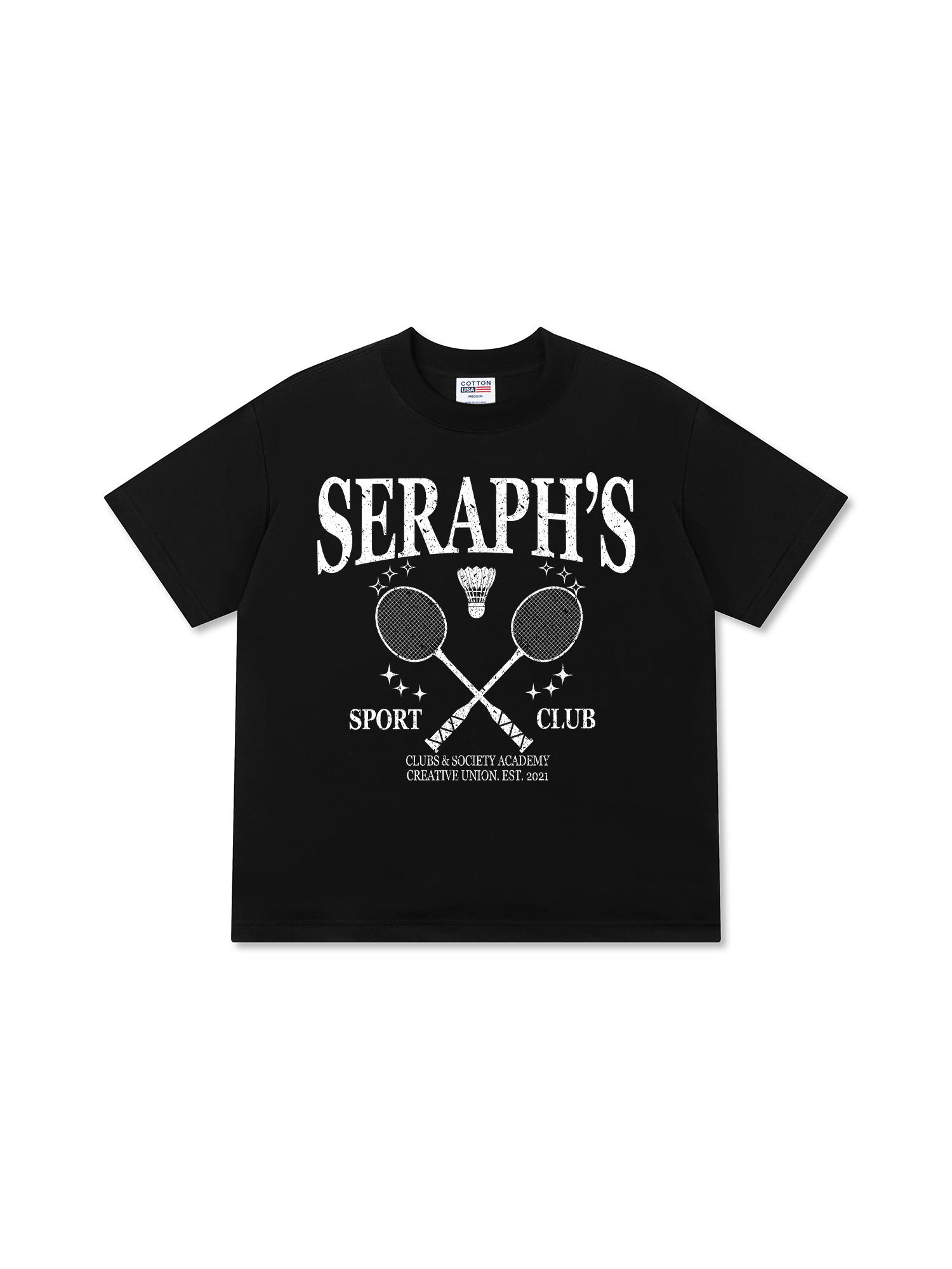 Áo Thun Relaxed Fit Badminton Seraph's