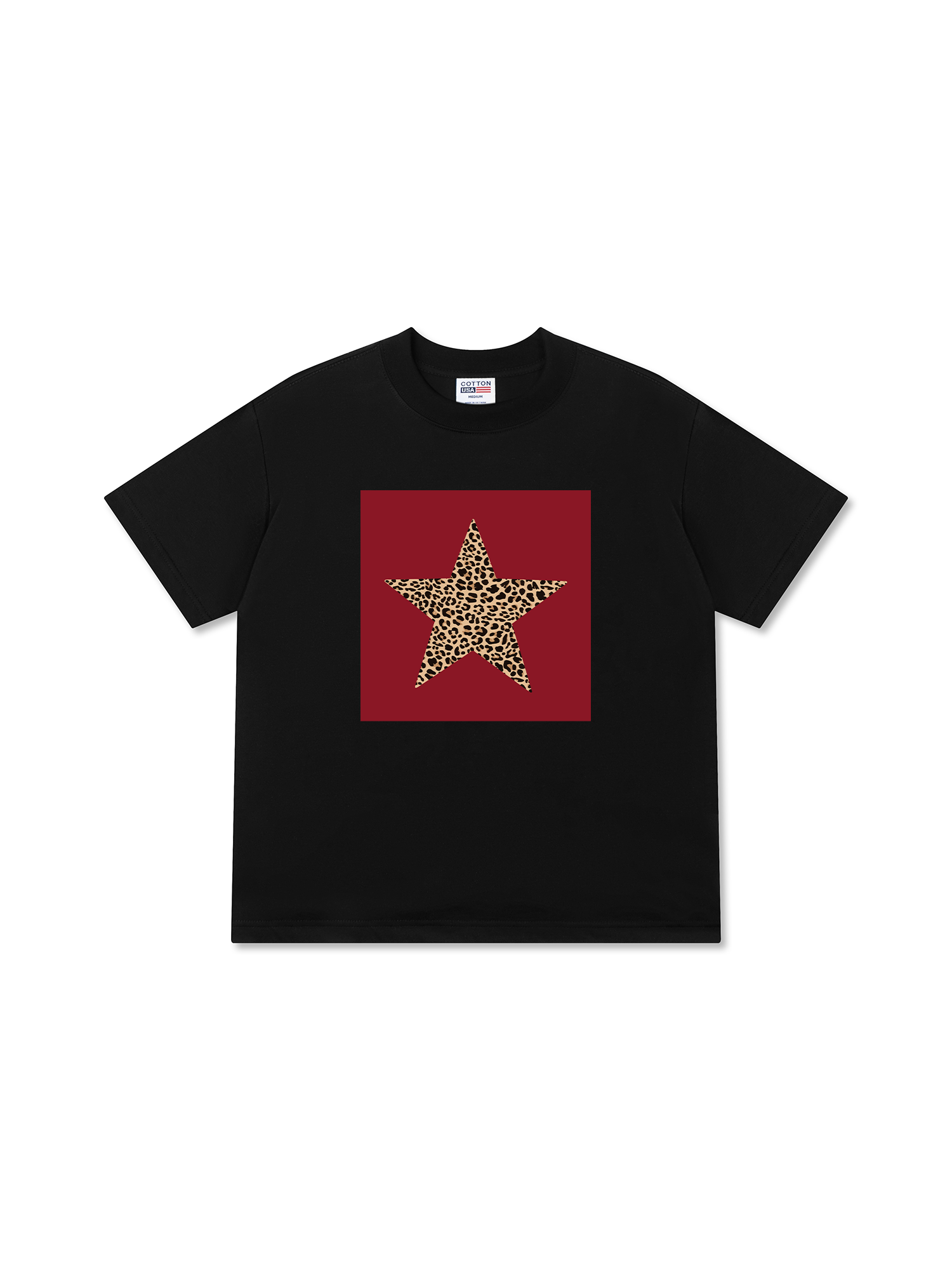 Áo Thun Relaxed Fit Urban Leopard Star