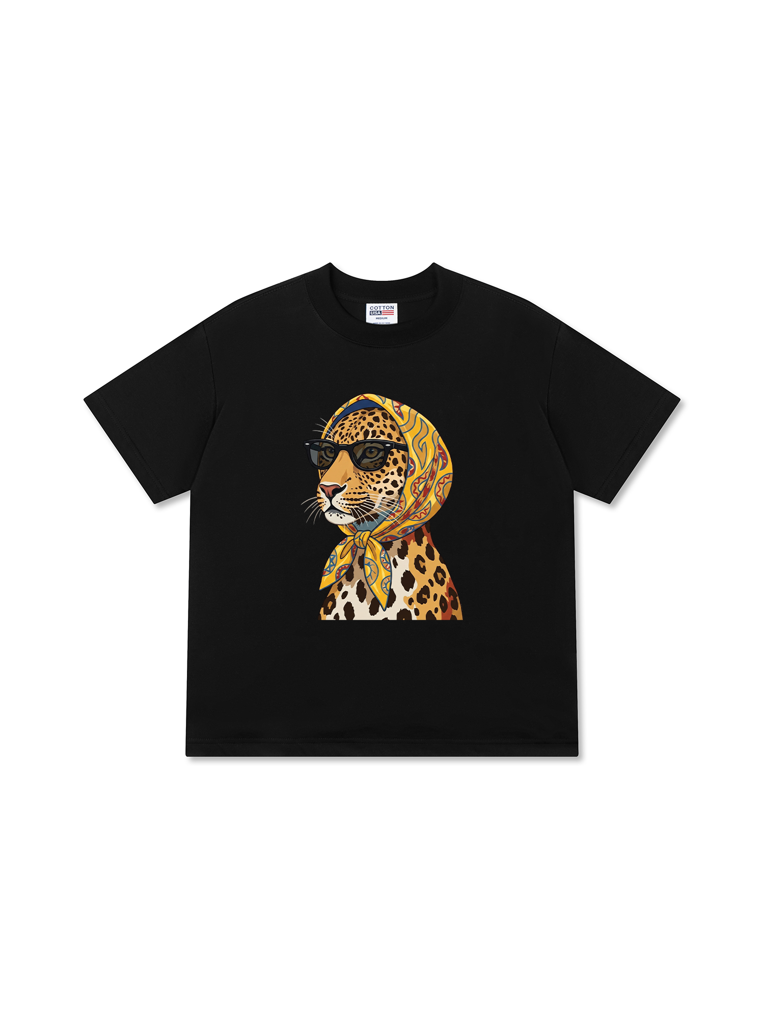 Áo Thun Relaxed Fit Urban Leopard Safari Chic