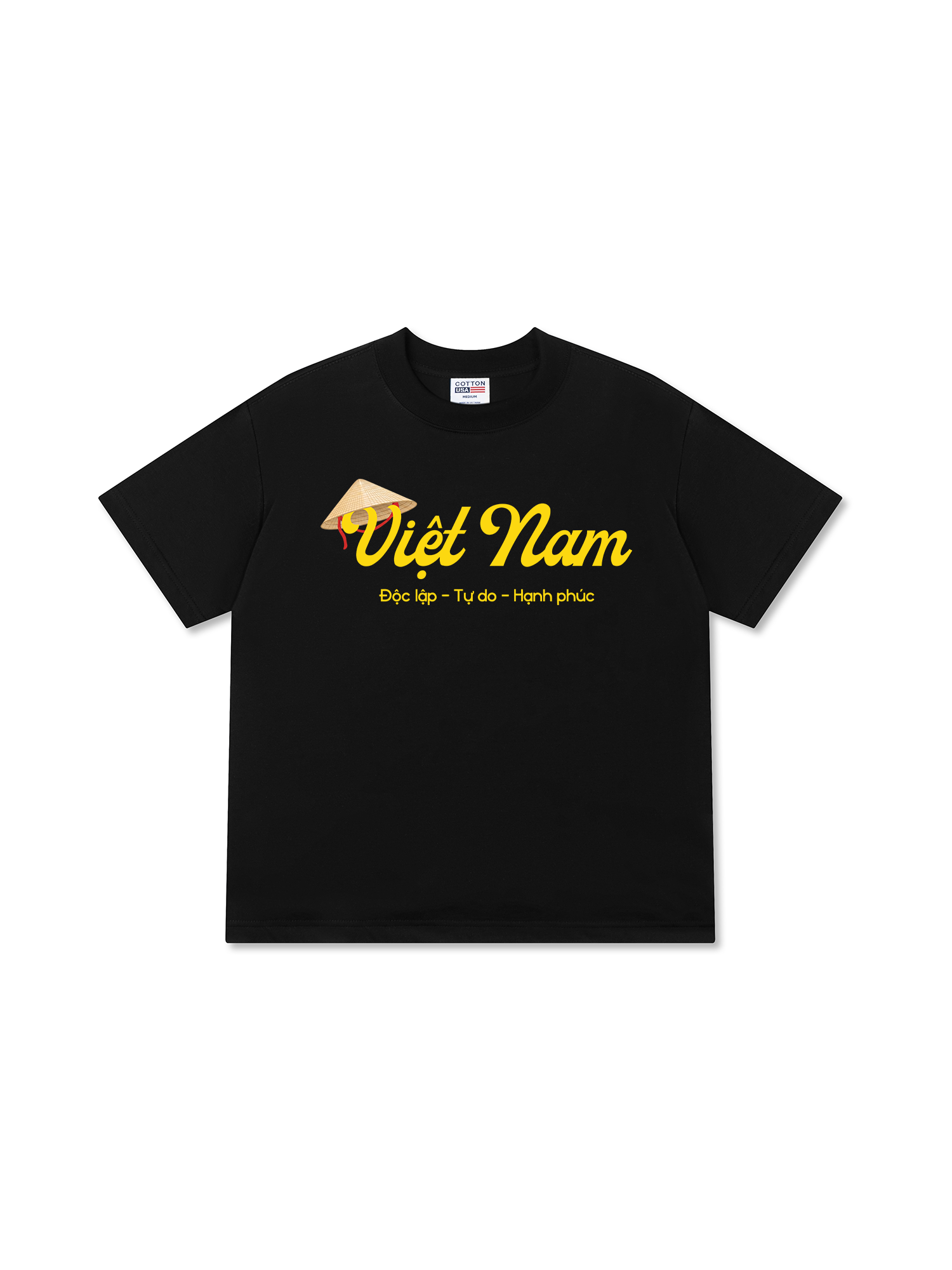Áo Thun Relaxed Fit Việt Nam Độc Lập Tự Do Hạnh Phúc