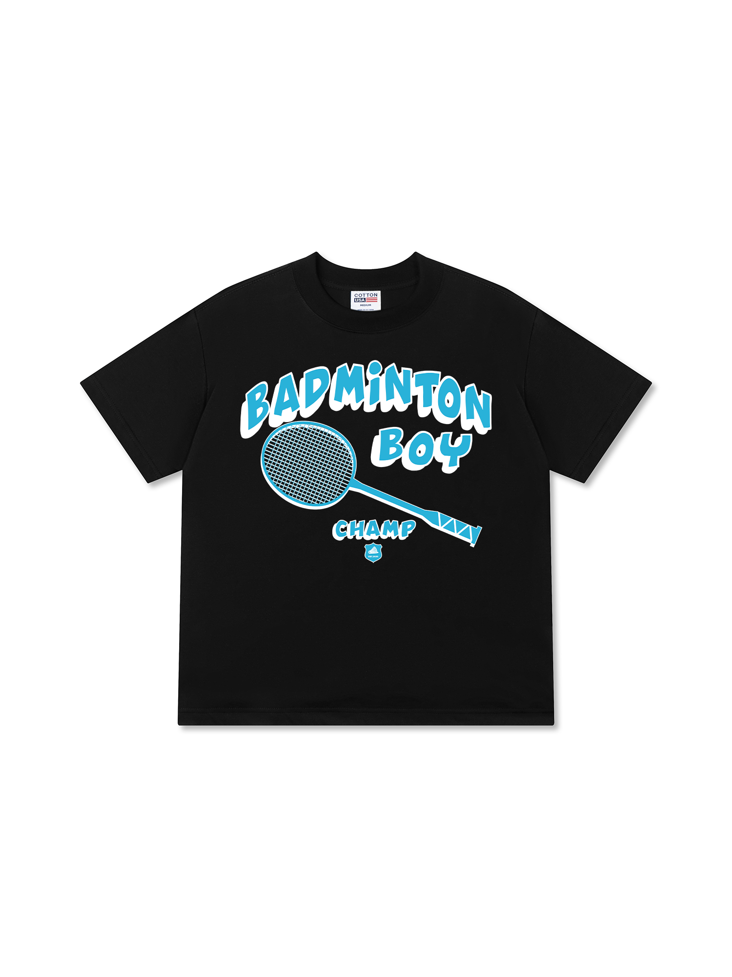 Áo Thun Relaxed Fit Badminton Boy