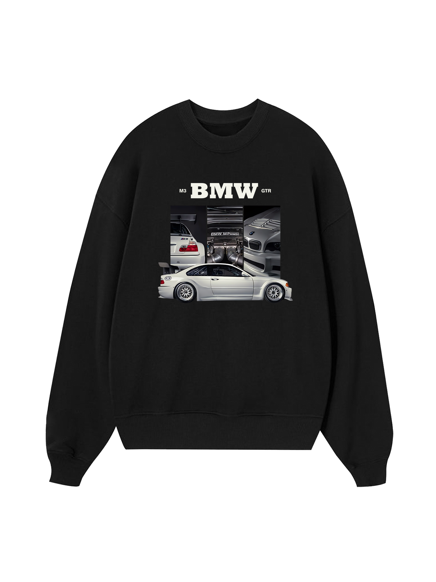 BMW M3 GTR Silver Sweater