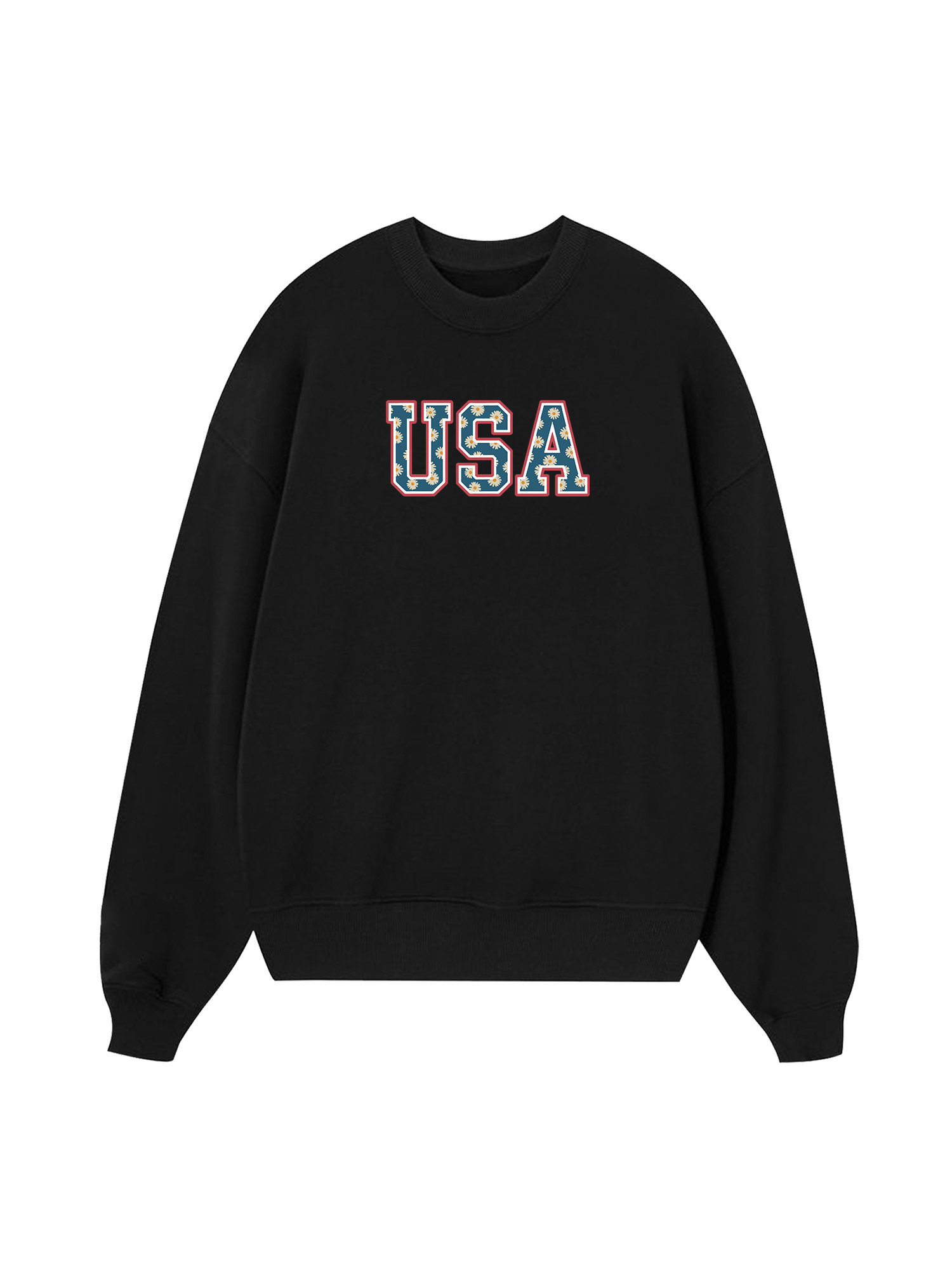 USA Daisy Season Sweater