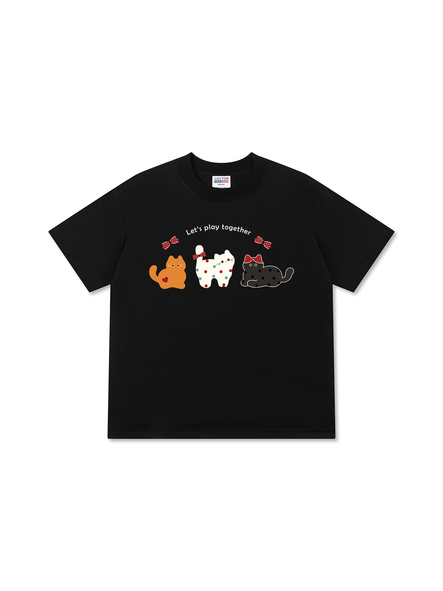 Áo Thun Relaxed Fit Dotty Mood Play Together