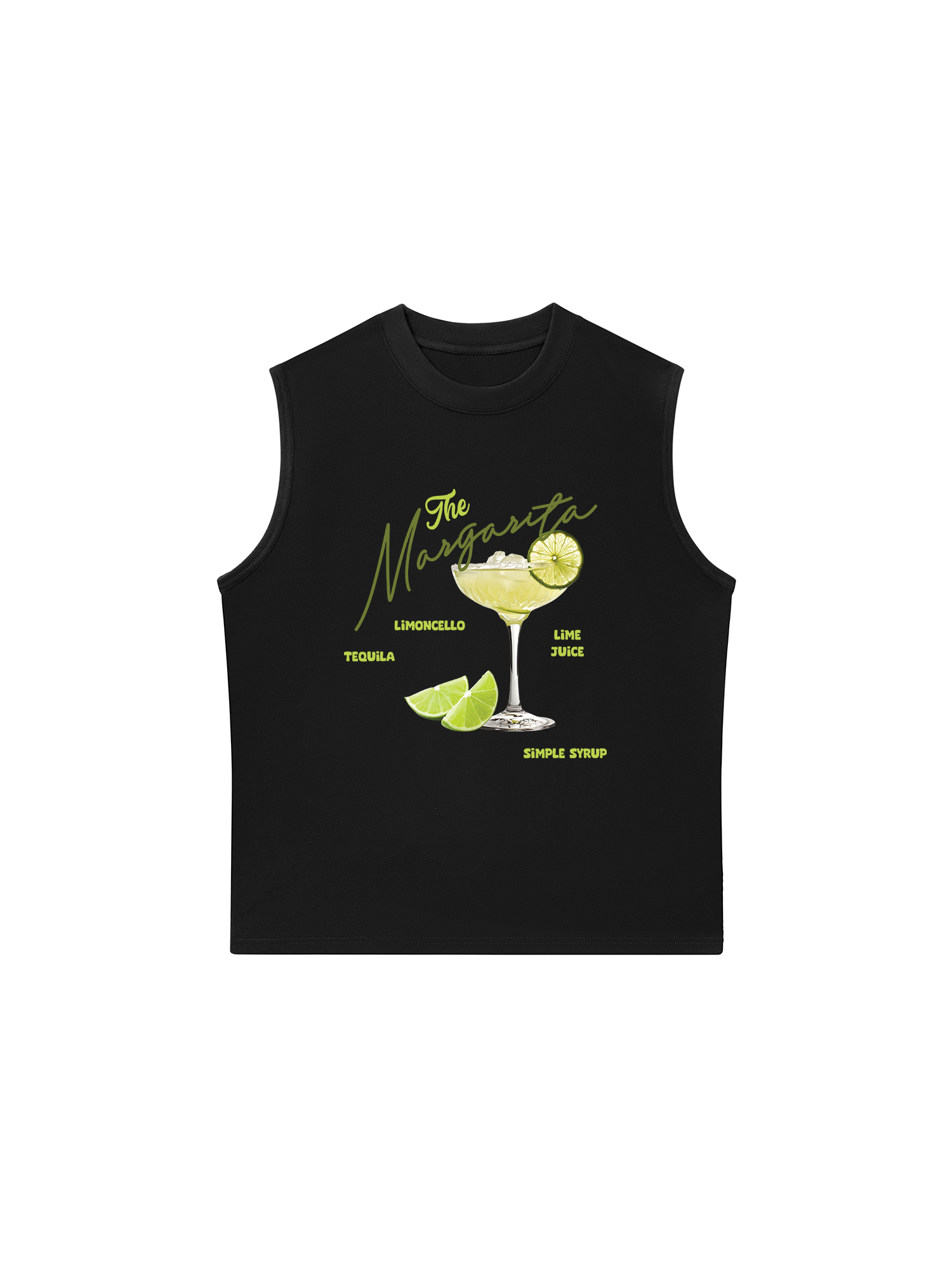 Áo Ba Lỗ Relaxed Fit The Margarita Lime
