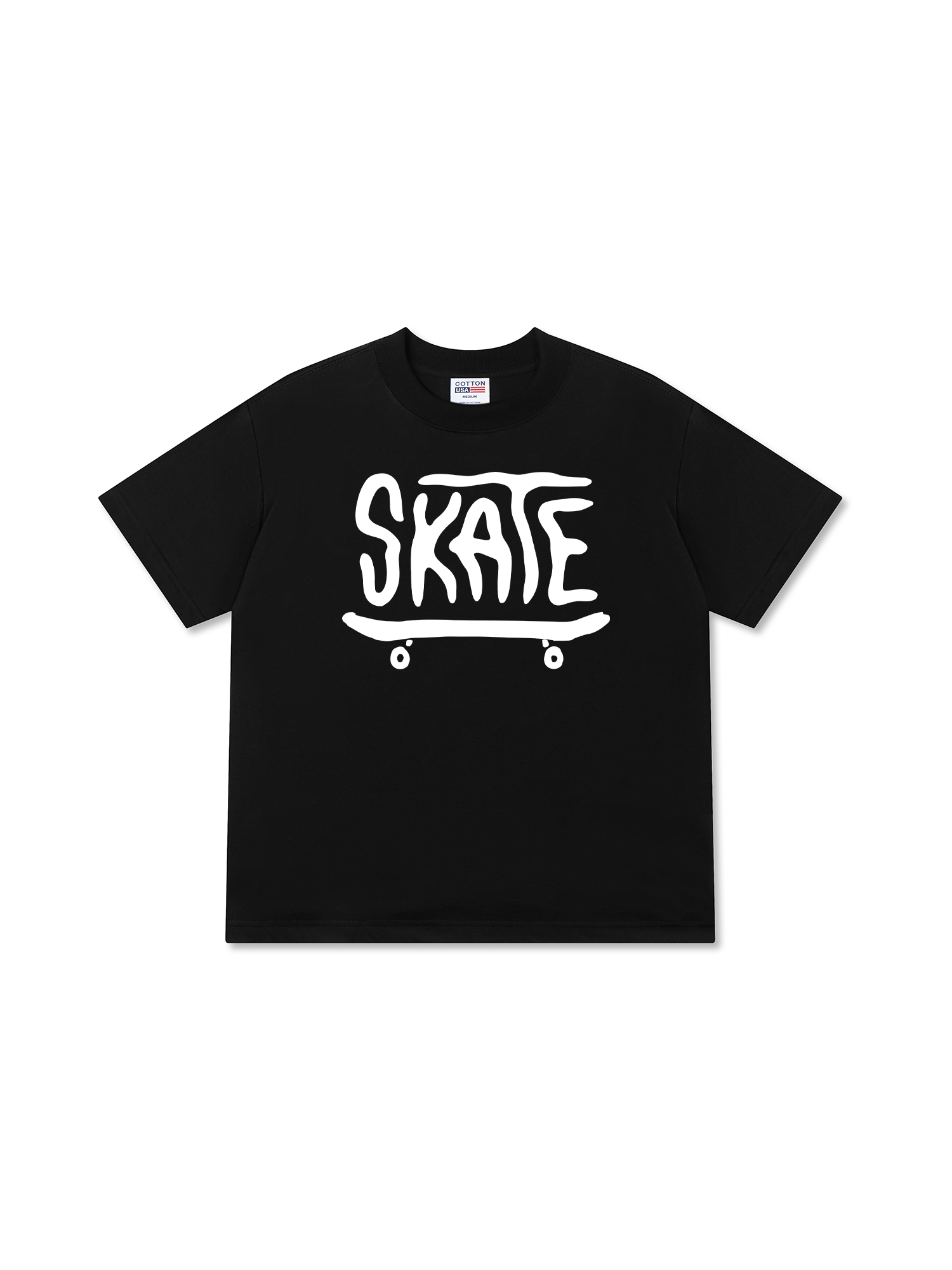 Áo Thun Relaxed Fit Wavy Skate