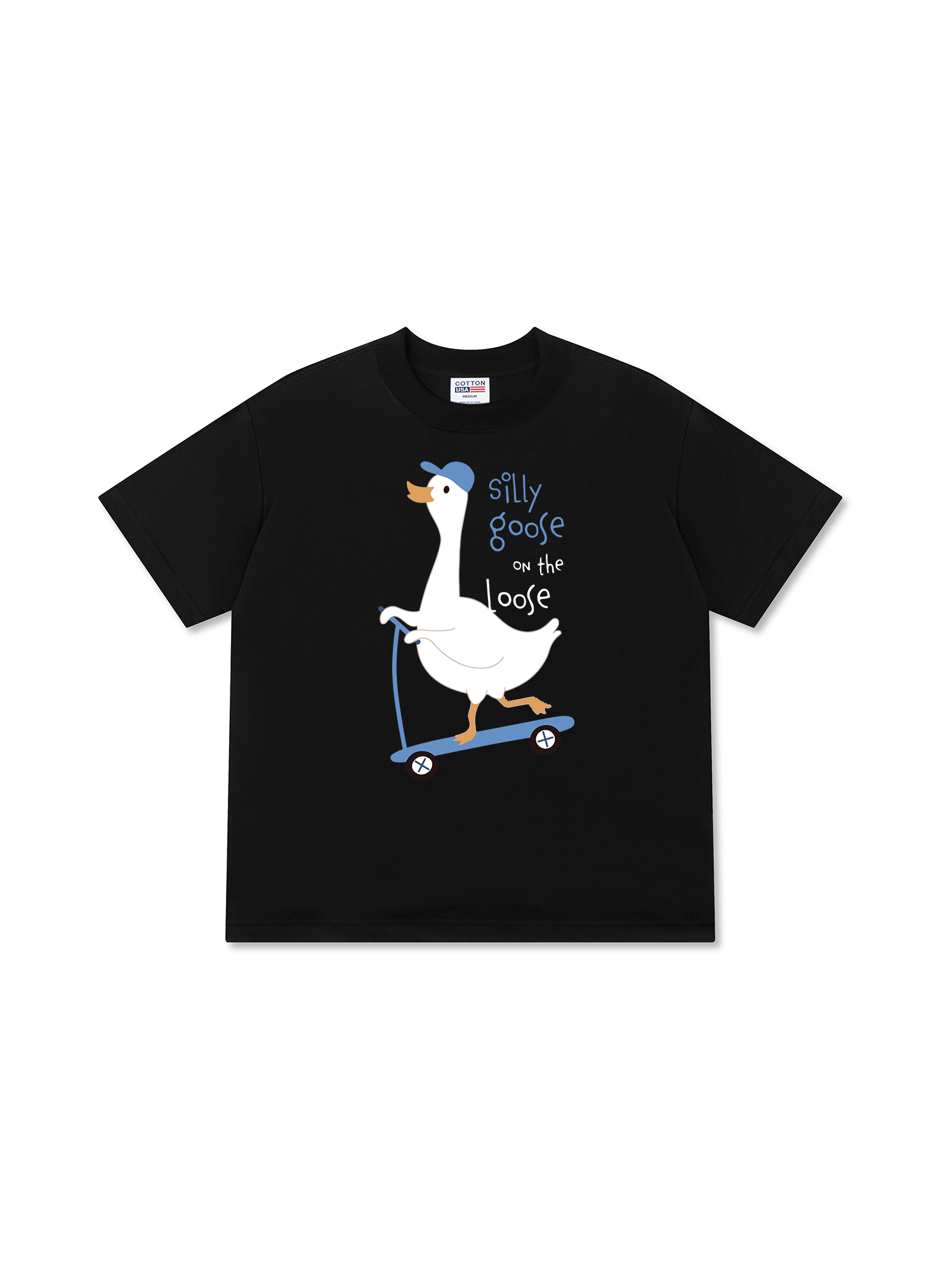 Áo Thun Relaxed Fit Farm Silly Goose On The Loose