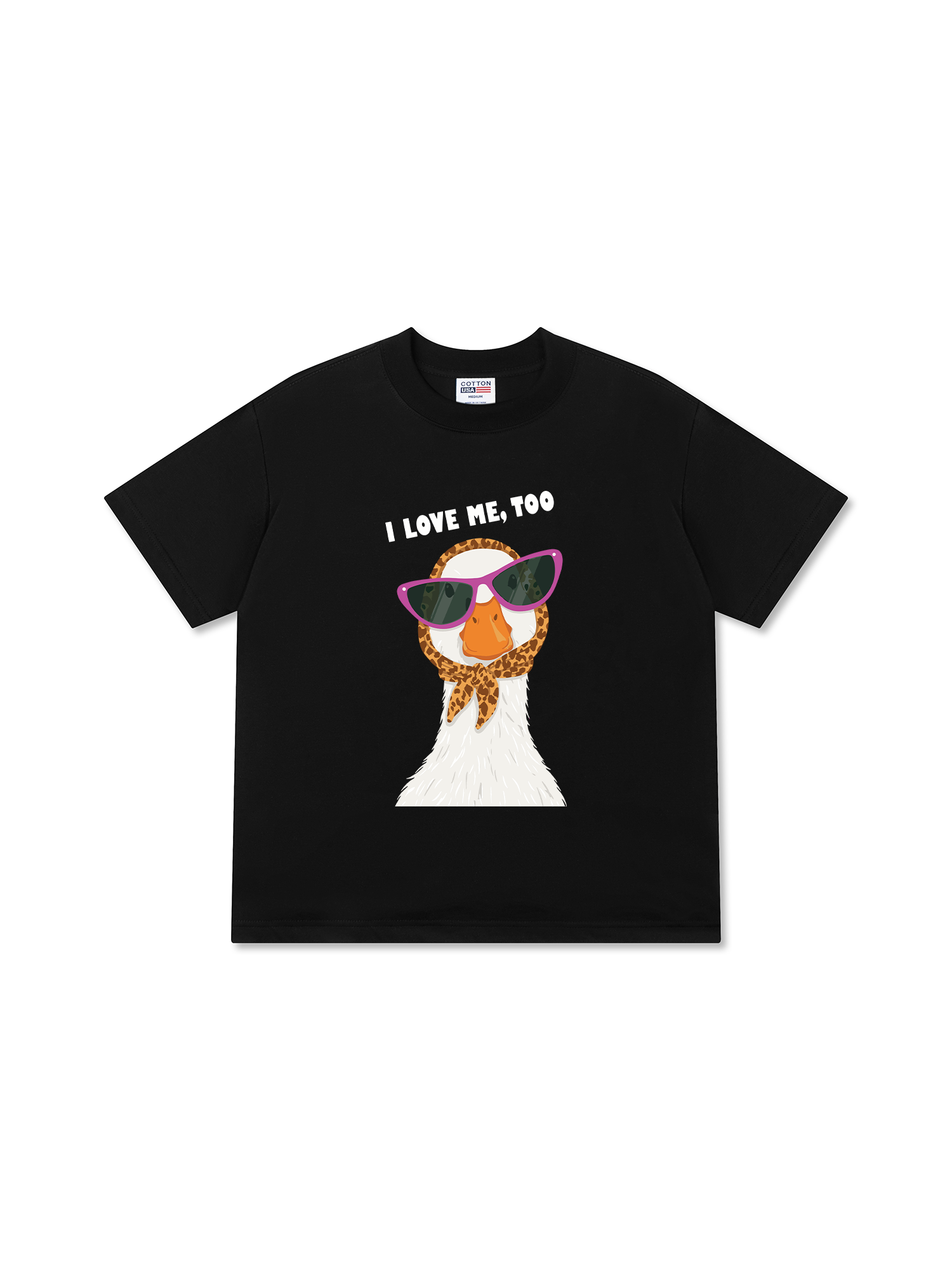 Áo Thun Relaxed Fit Farm Lady Duck I Love Me Too
