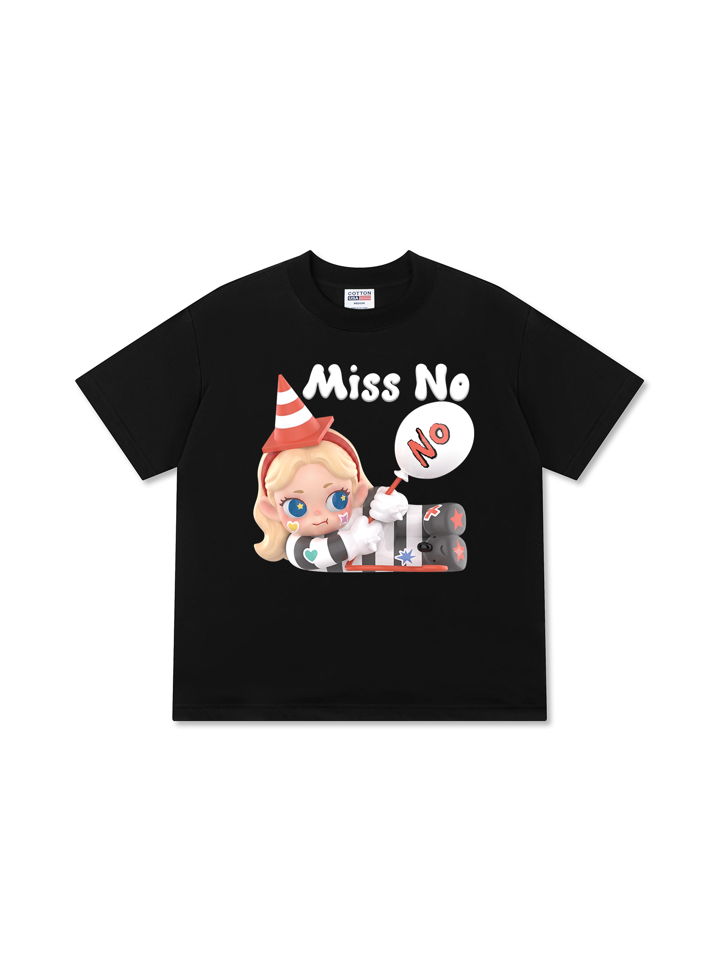 Áo Thun Relaxed Fit Cute Gang Miss No