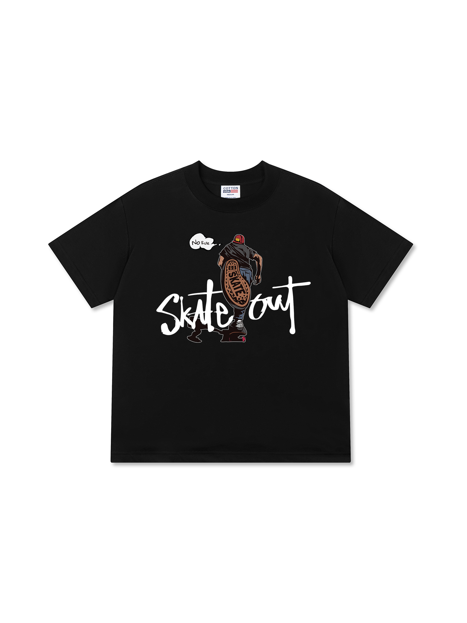 Áo Thun Relaxed Fit Skate Out