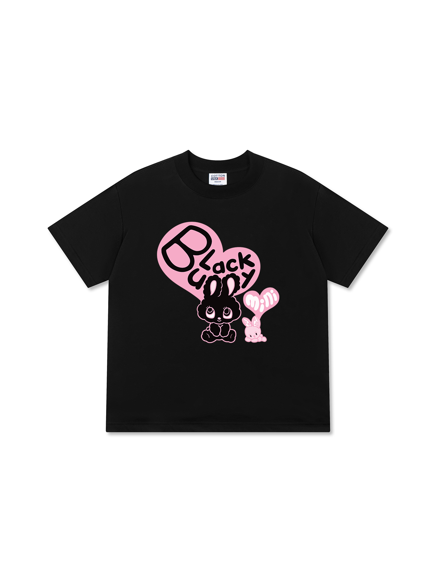 Áo Thun Relaxed Fit Farm Black Bunny