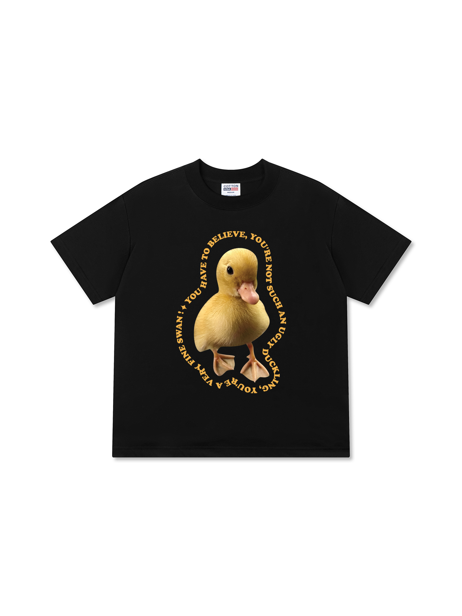 Áo Thun Relaxed Fit Farm Baby Yellow Duck