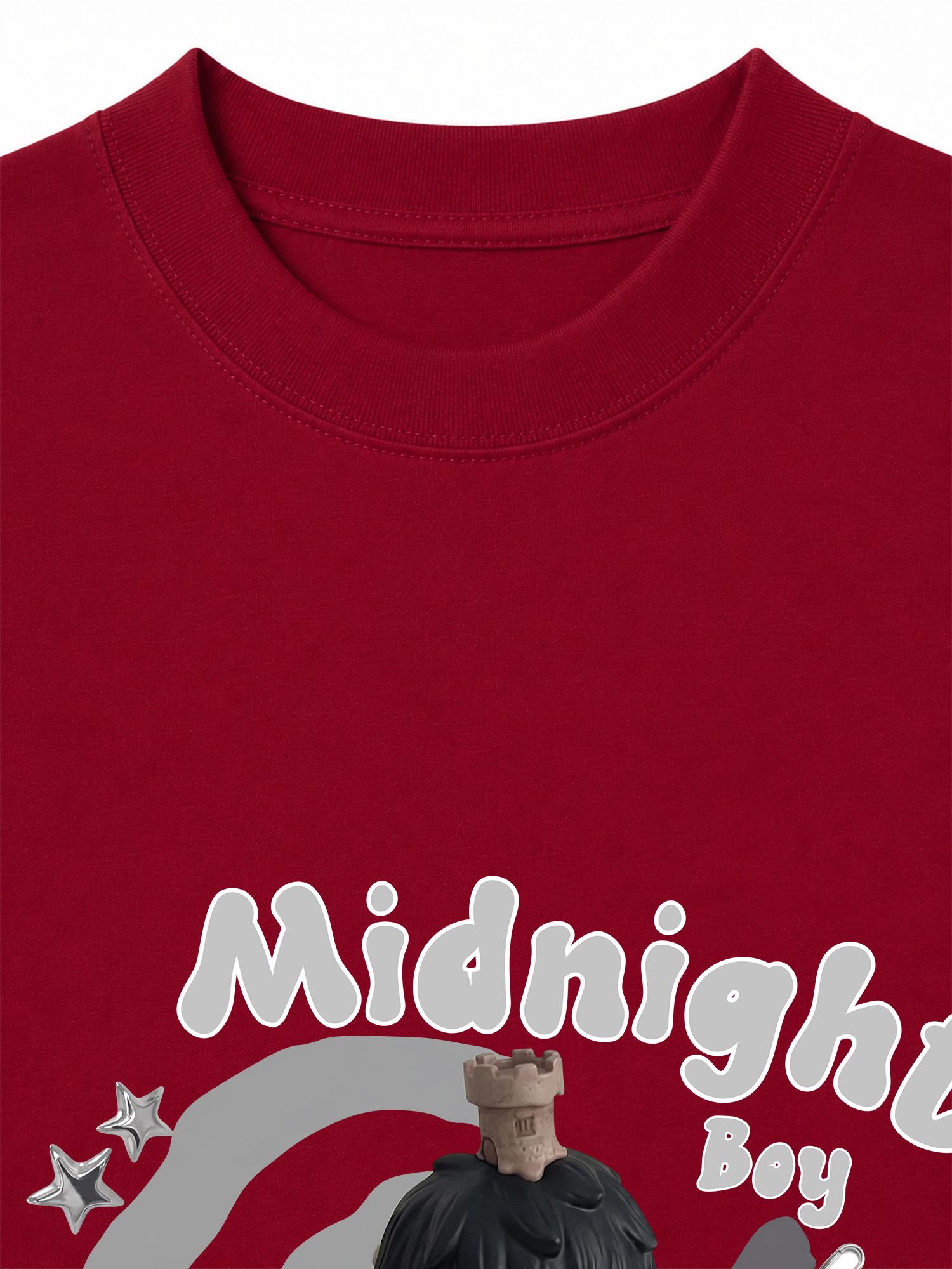 Áo Thun Relaxed Fit Cute Gang Mightnight Boy