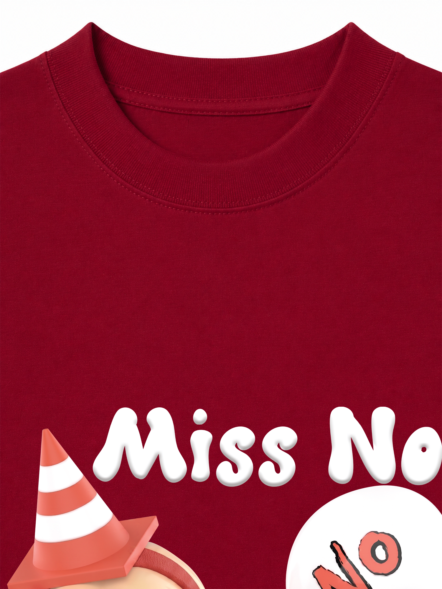 Áo Thun Relaxed Fit Cute Gang Miss No