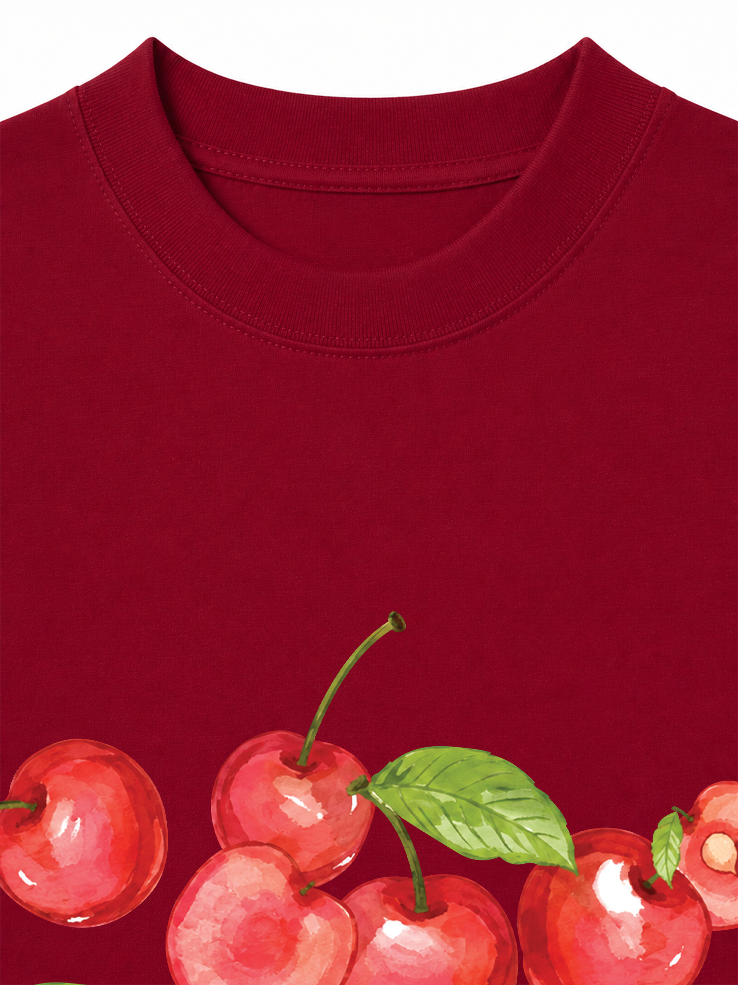 Áo Thun Relaxed Fit Tropical Cherry Sweet Fruit