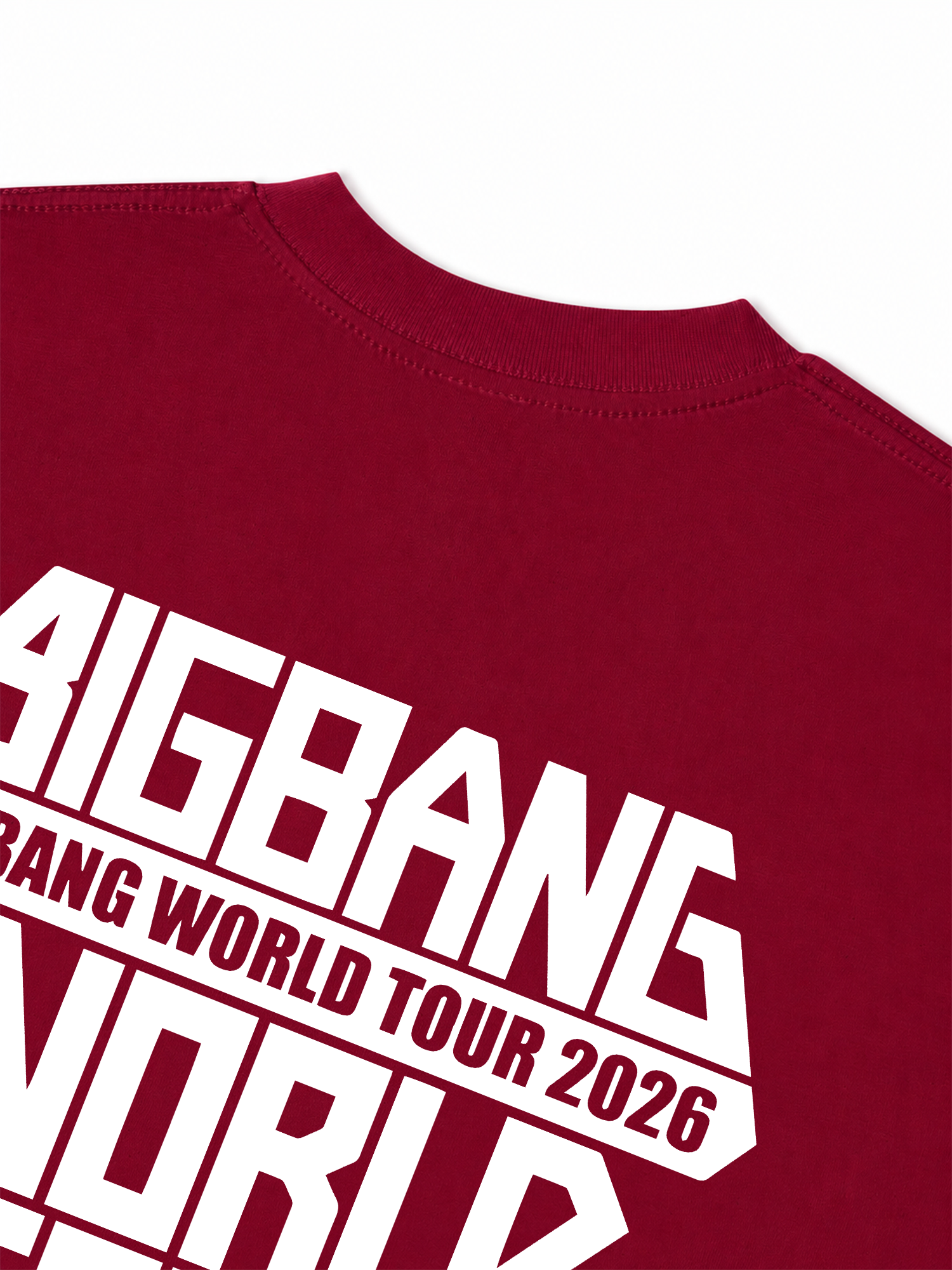 Áo Thun Relaxed Fit Idol Bigbang World Tour 2026