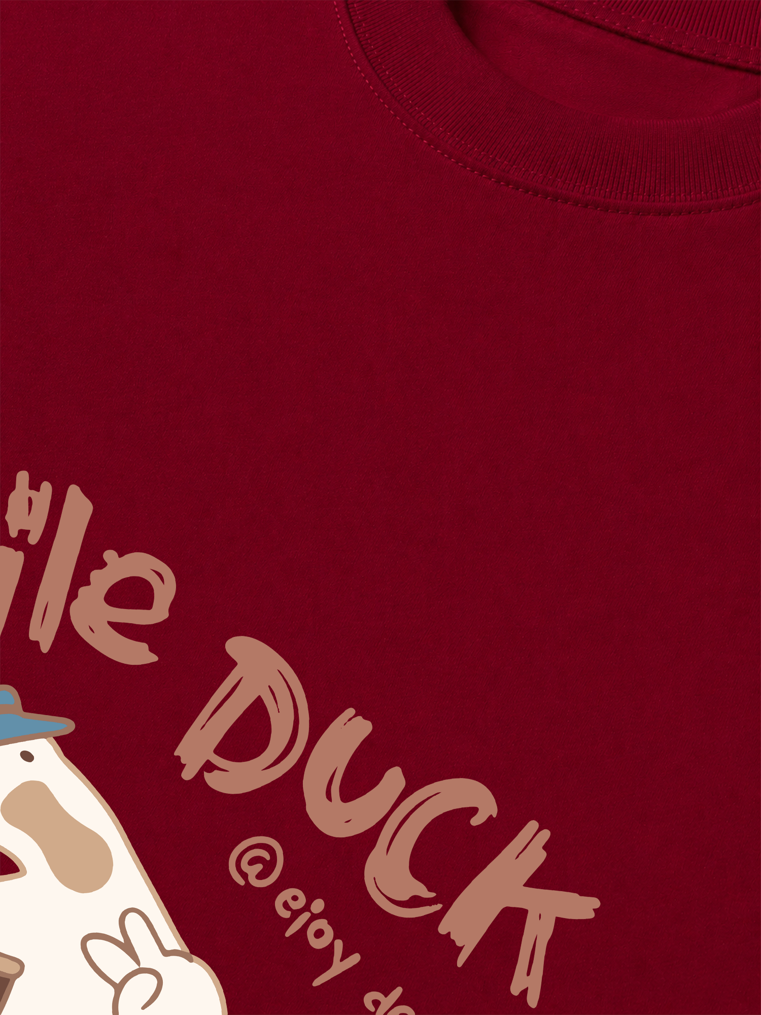 Áo Thun Relaxed Fit Farm Smile Duck