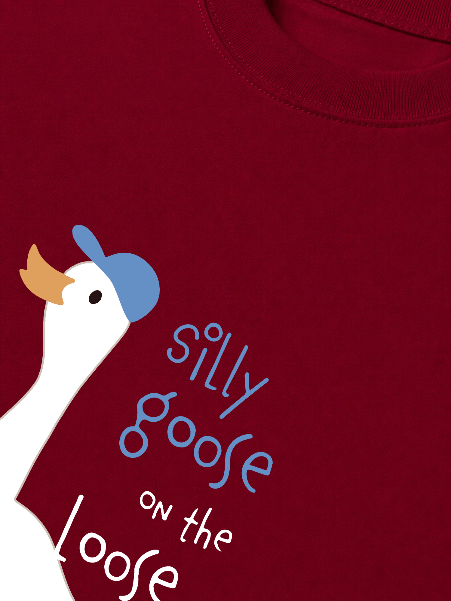 Áo Thun Relaxed Fit Farm Silly Goose On The Loose